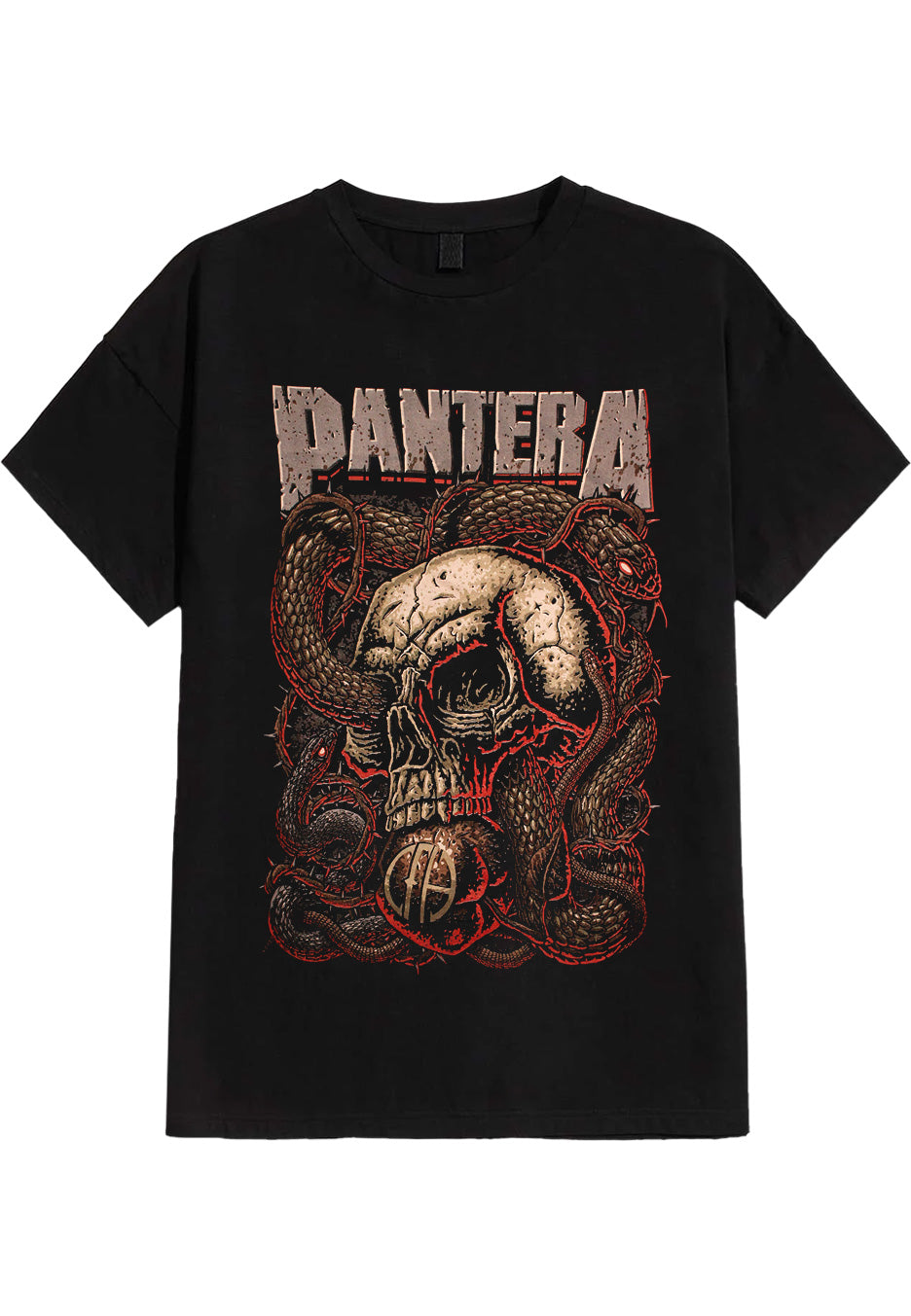 Pantera - Serpent Skull - T-Shirt | Neutral-Image