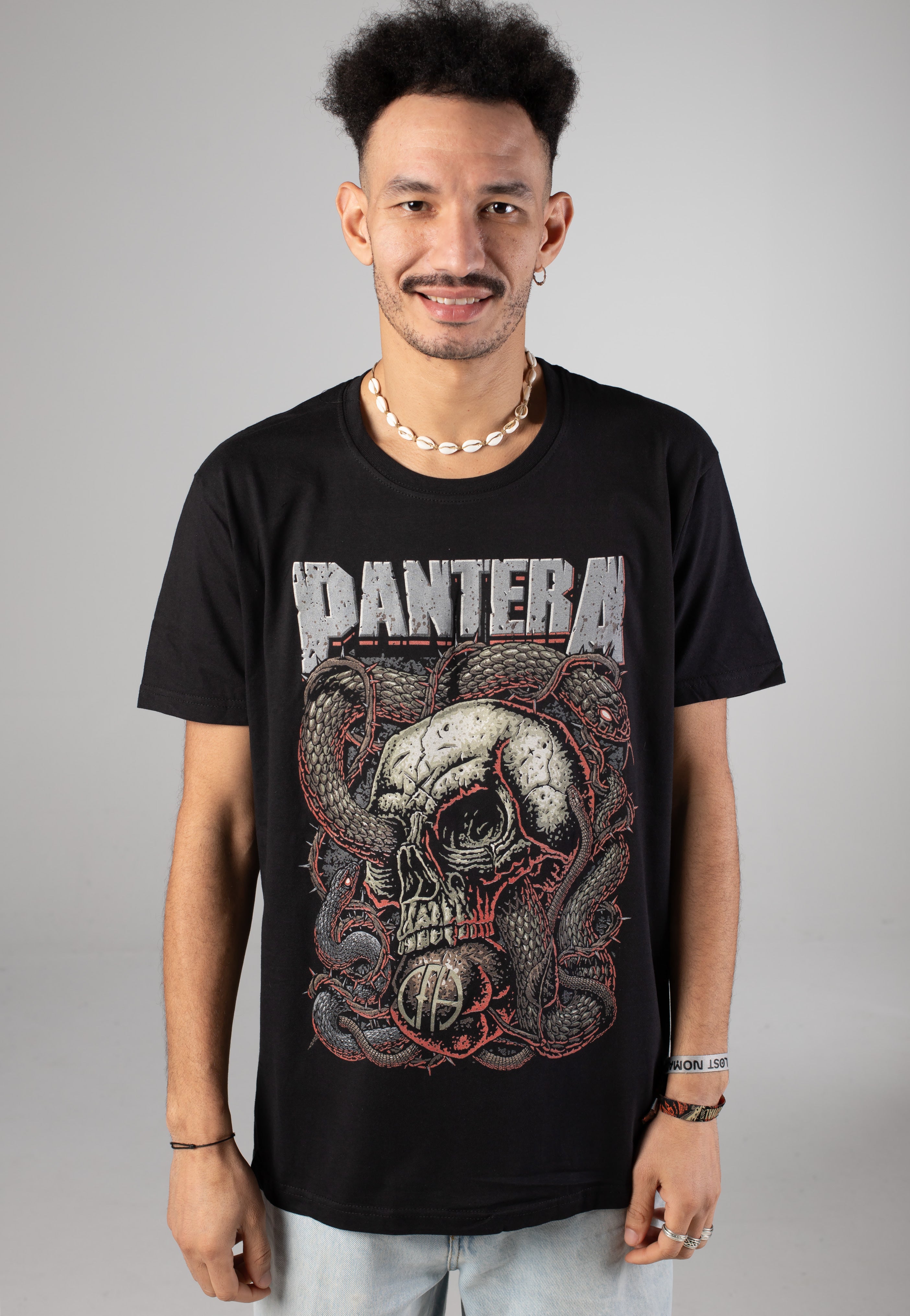Pantera - Serpent Skull - T-Shirt