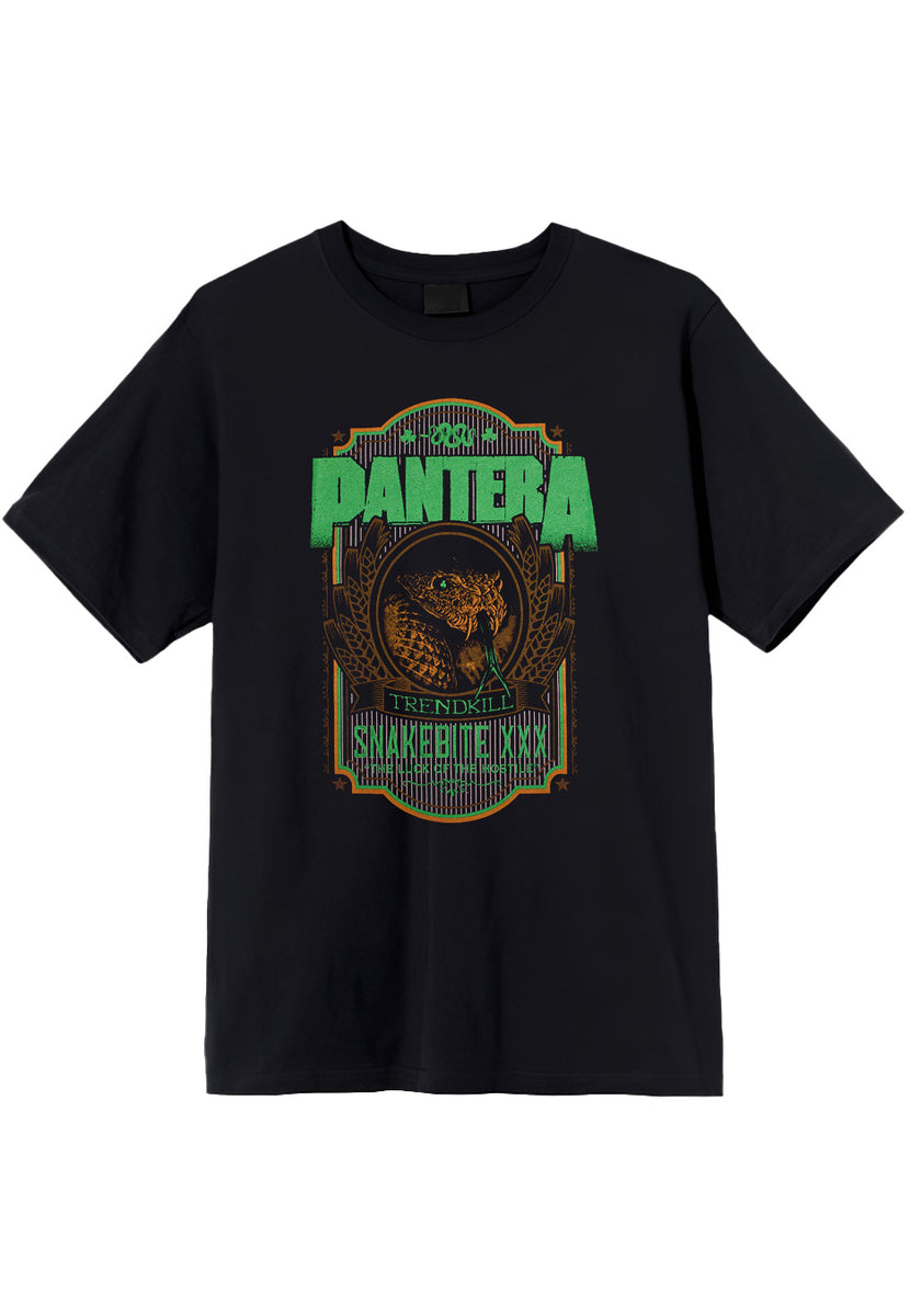 Pantera - Snakebite XXX Label - T-Shirt | Impericon