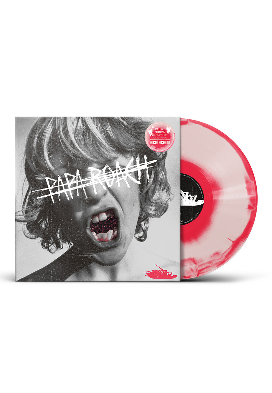 Papa Roach - Crokked Teeth Ltd. RSD White Berry Merge - Colored Vinyl | Neutral-Image