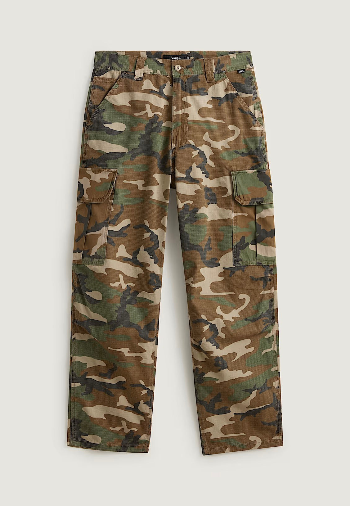 Vans - Para Baggy AOP Cargo Aluminum Camo - Pants | Men-Image