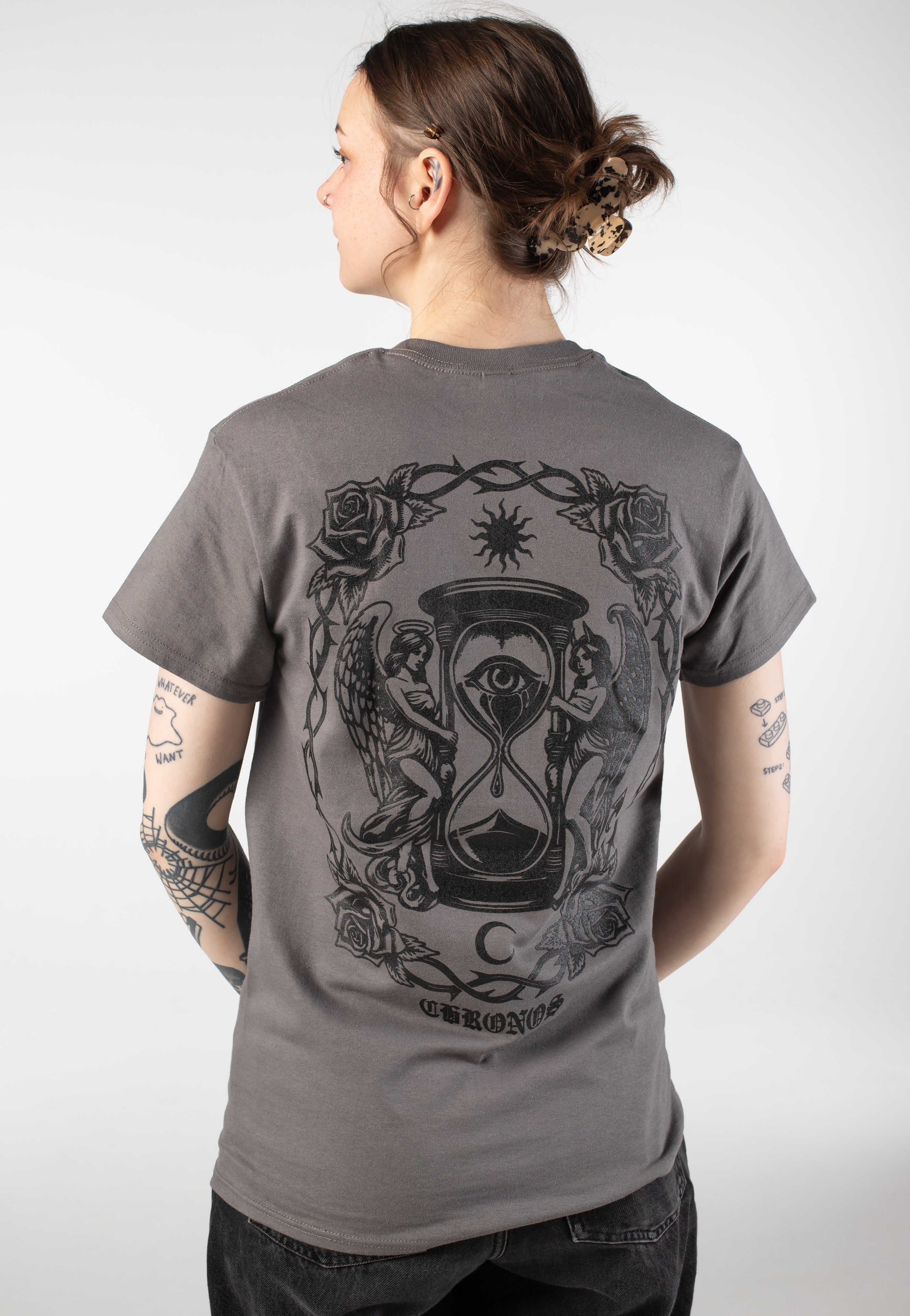 Parkway Drive - Chronos Rose Charcoal - T-Shirt | Women-Image