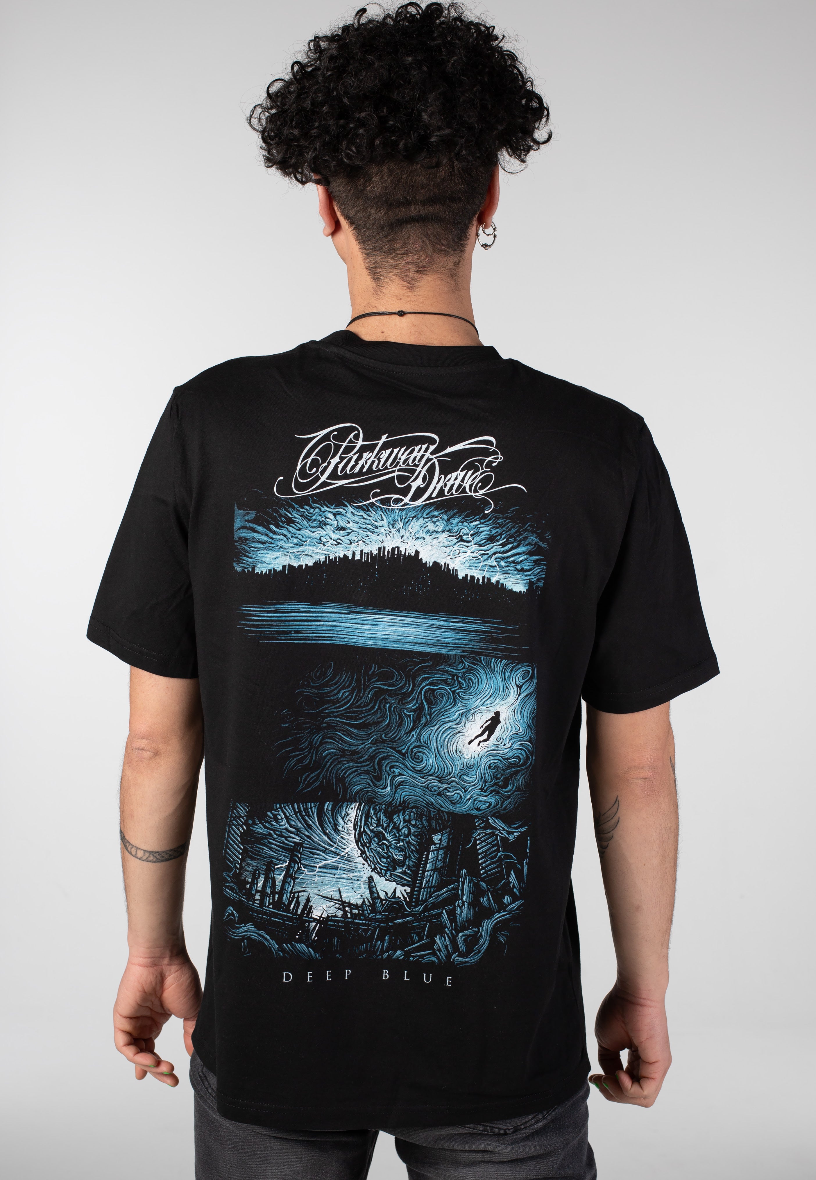 Parkway Drive - Deep Blue Stacked - T-Shirt | Men-Image