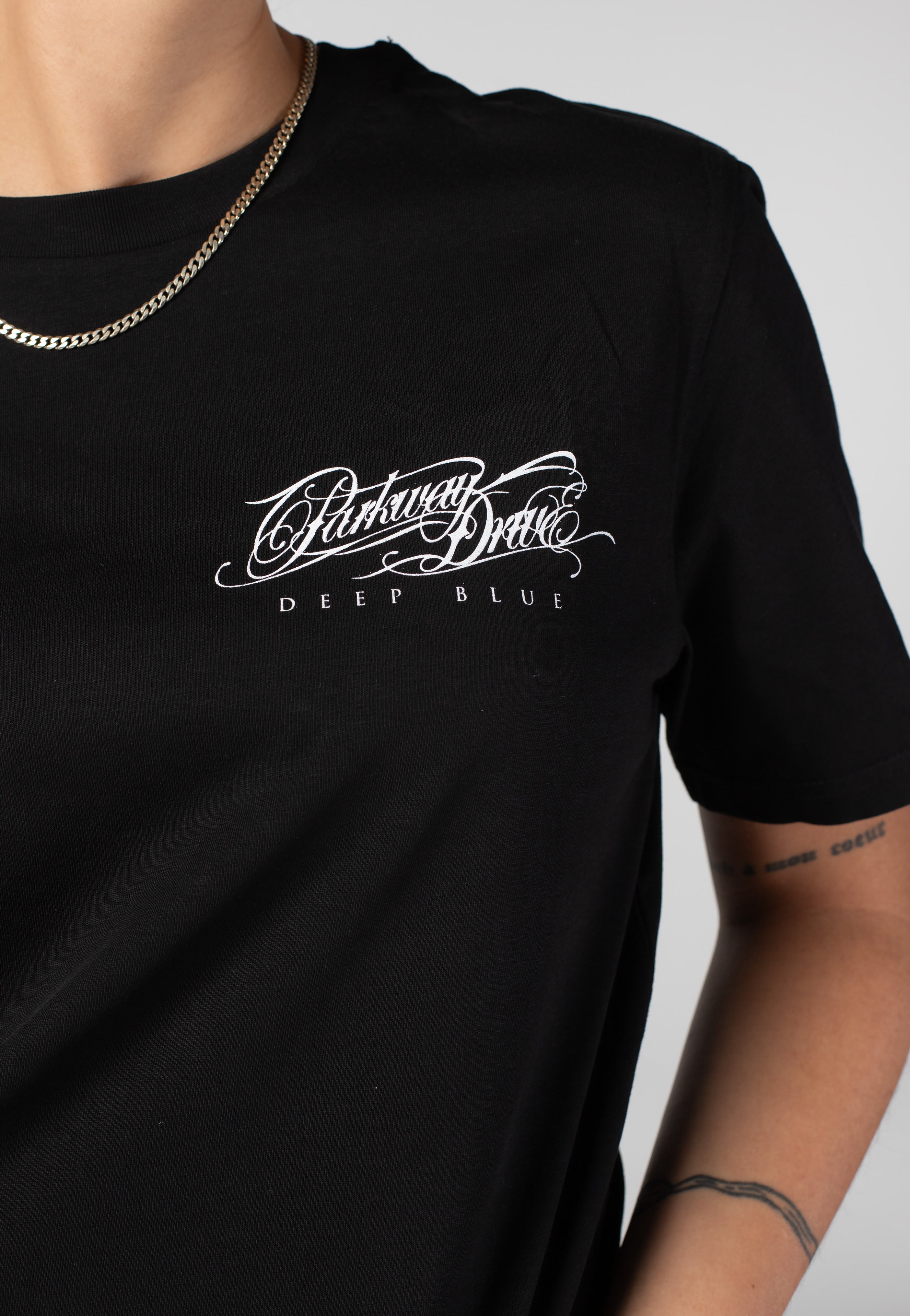 Parkway Drive - Deep Blue Stacked - T-Shirt | Women-Image