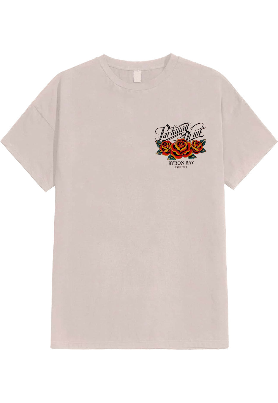 Parkway Drive Mermaid Anchor Natural Raw - T-Shirt | Impericon