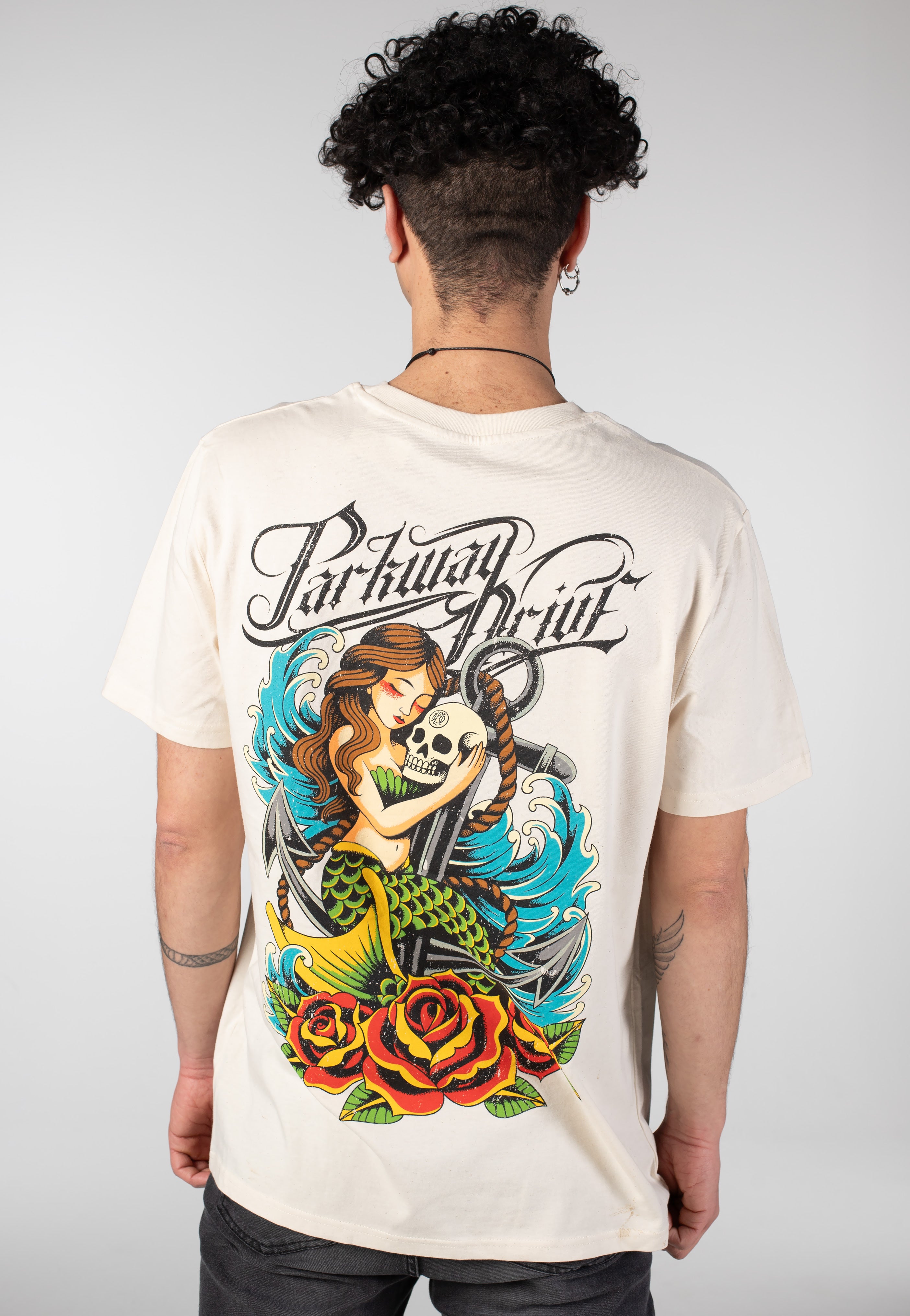 Parkway Drive - Mermaid Anchor Natural Raw - T-Shirt | Men-Image