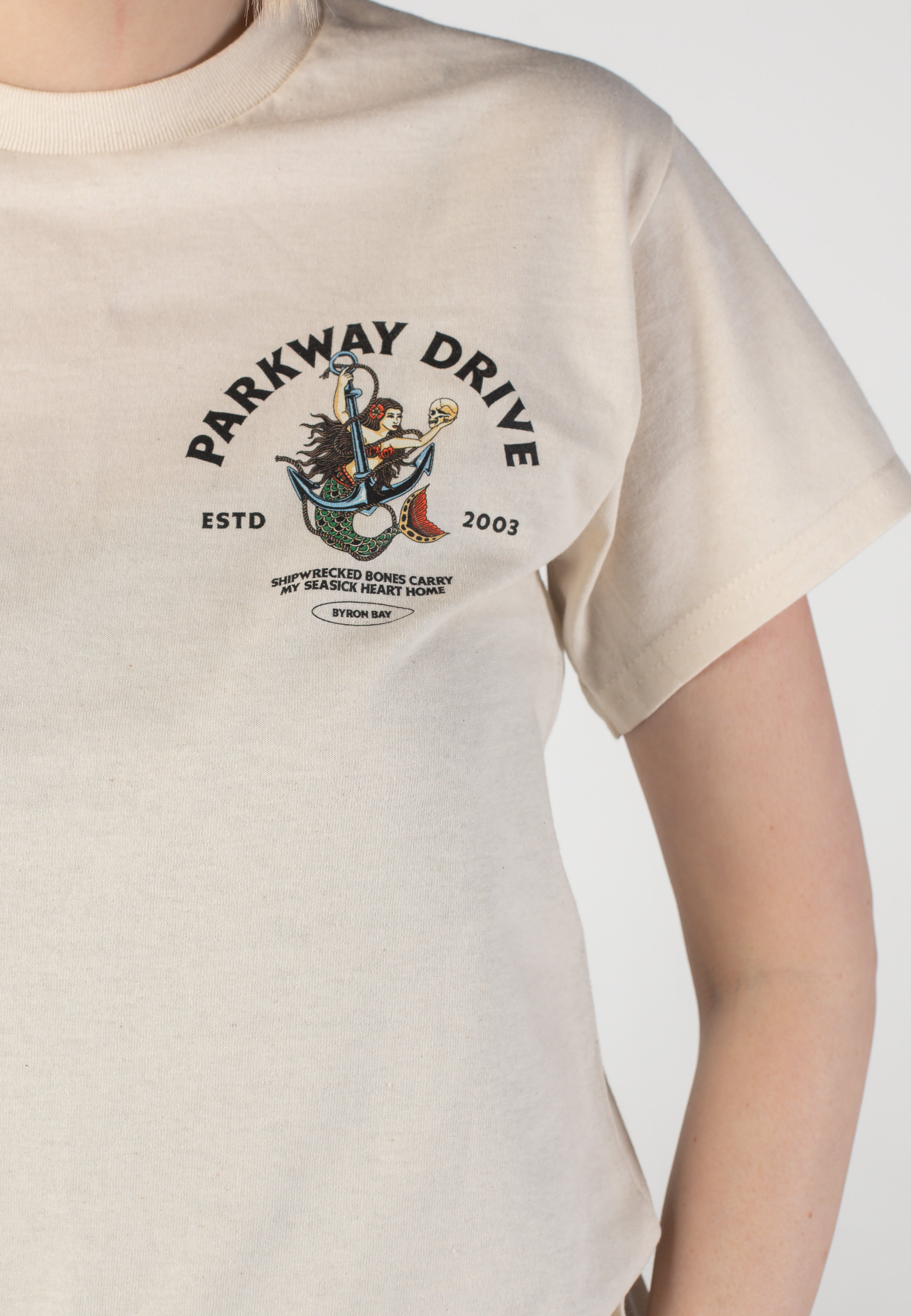 Parkway Drive - Mermaid Natural - T-Shirt | Women-Image