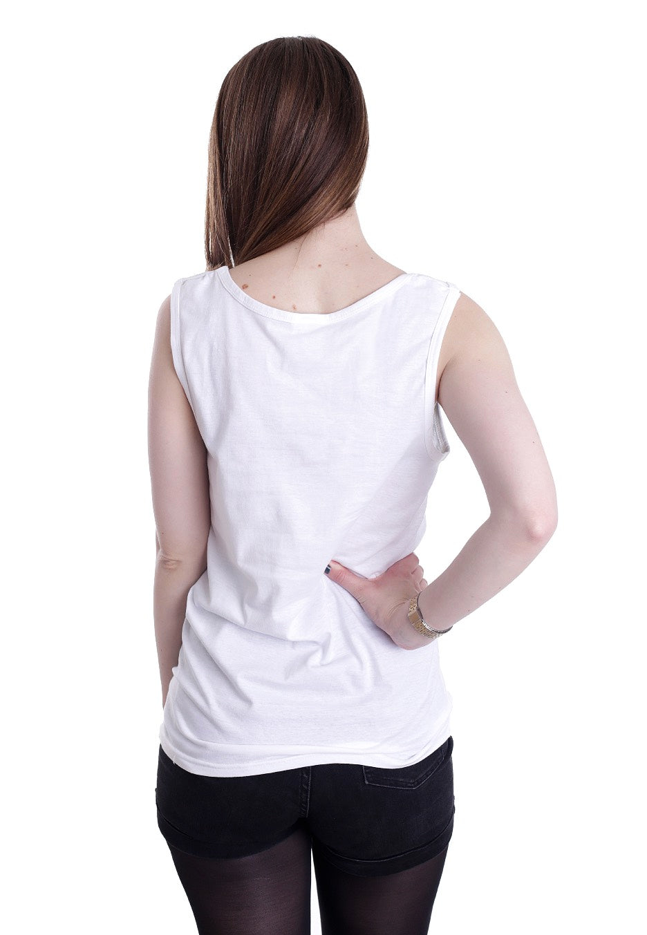 Parkway Drive - Navy Bottom Feeder White - Tank | Women-Image