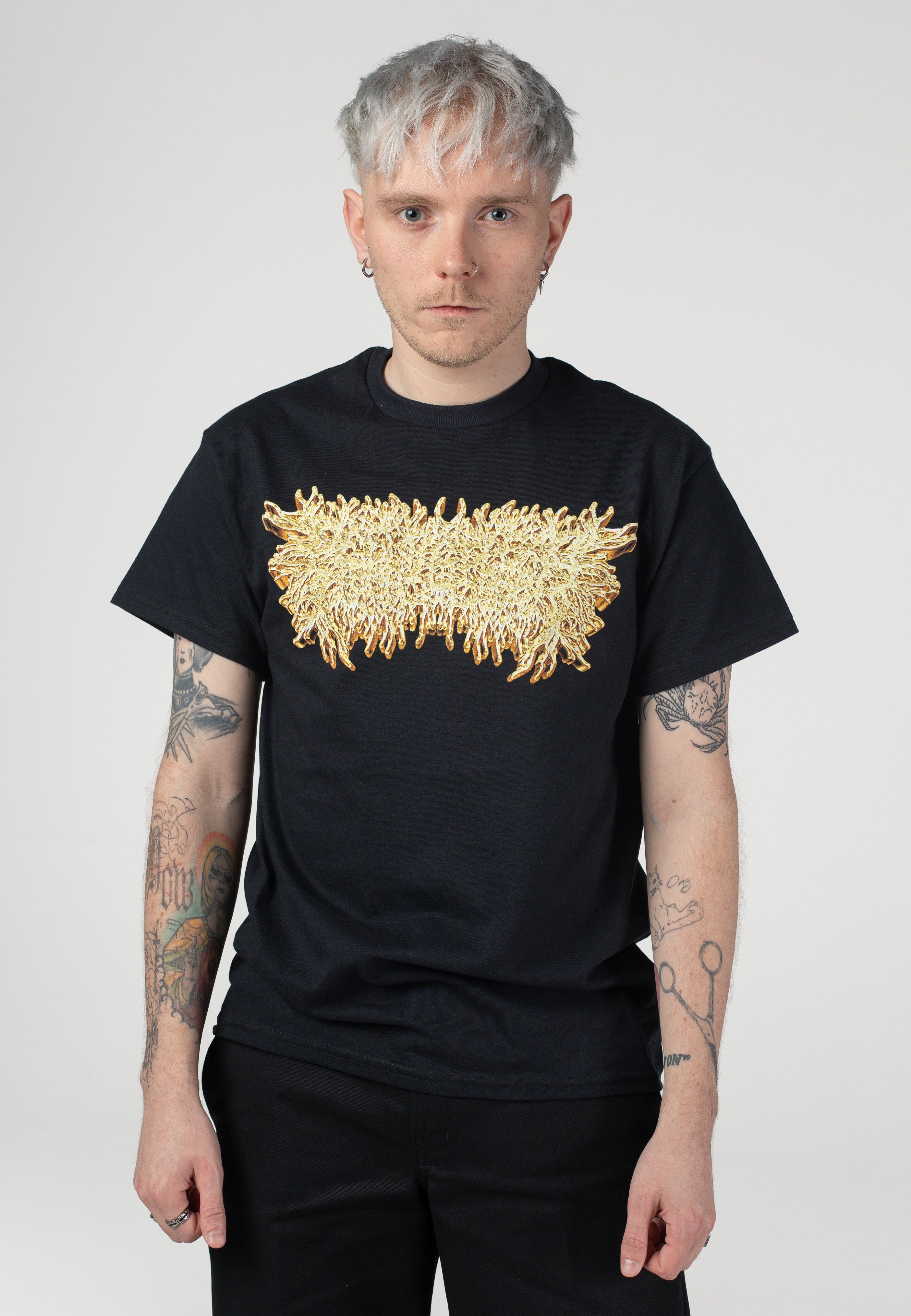Peeling Flesh - Gold Chrome - T-Shirt | Men-Image