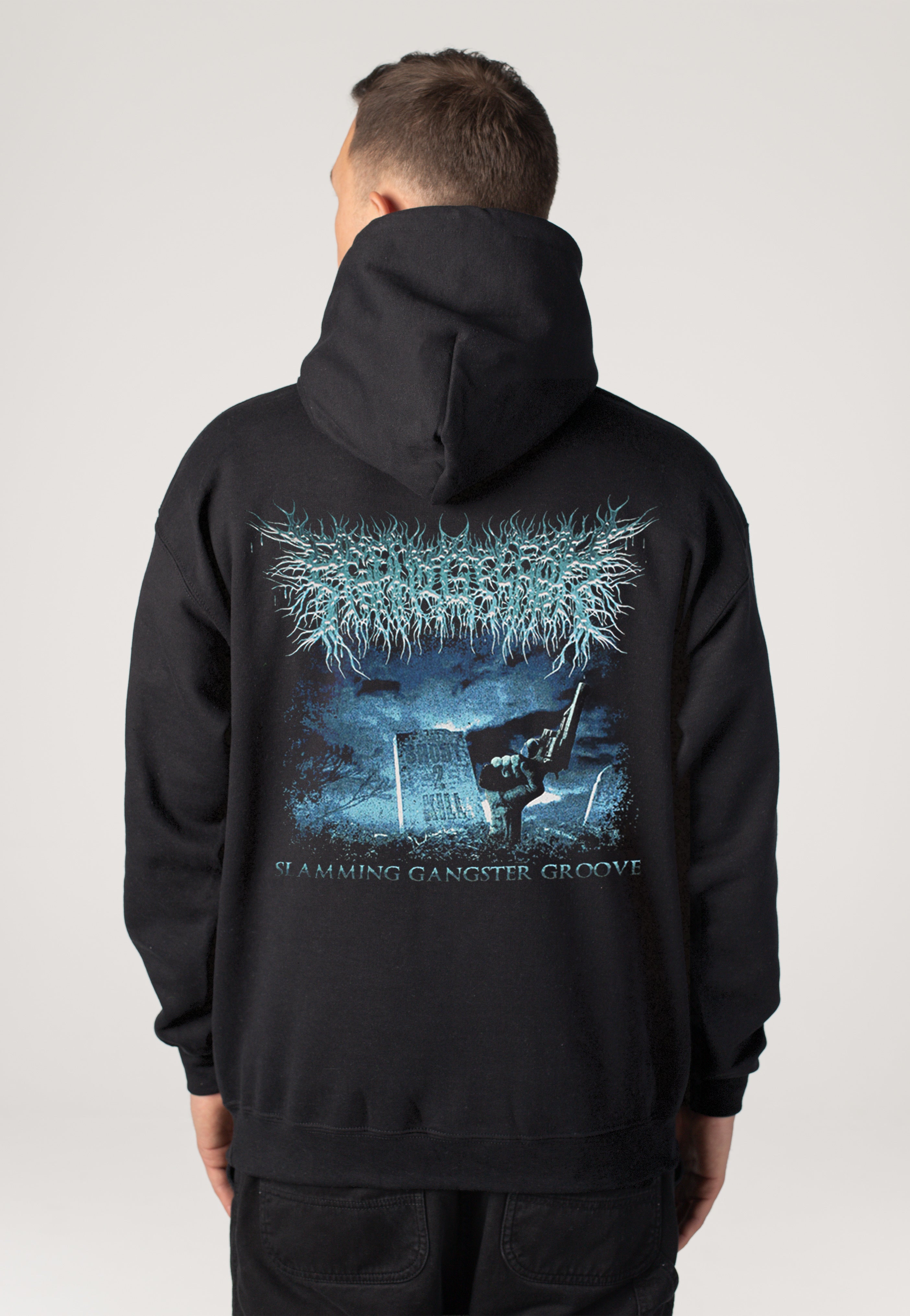 Peeling Flesh - Gun Grave - Hoodie | Men-Image