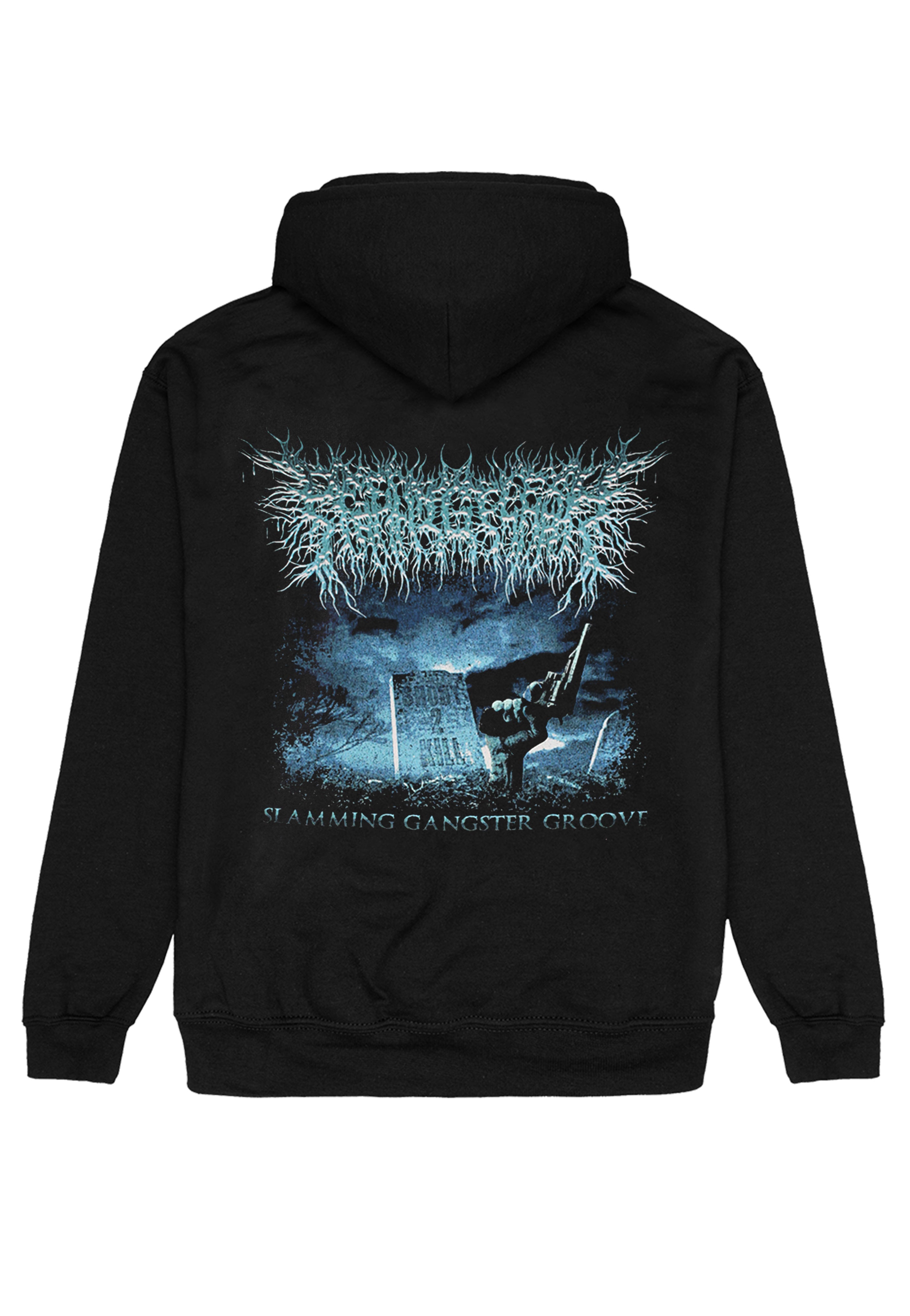 Peeling Flesh - Gun Grave - Hoodie | Neutral-Image