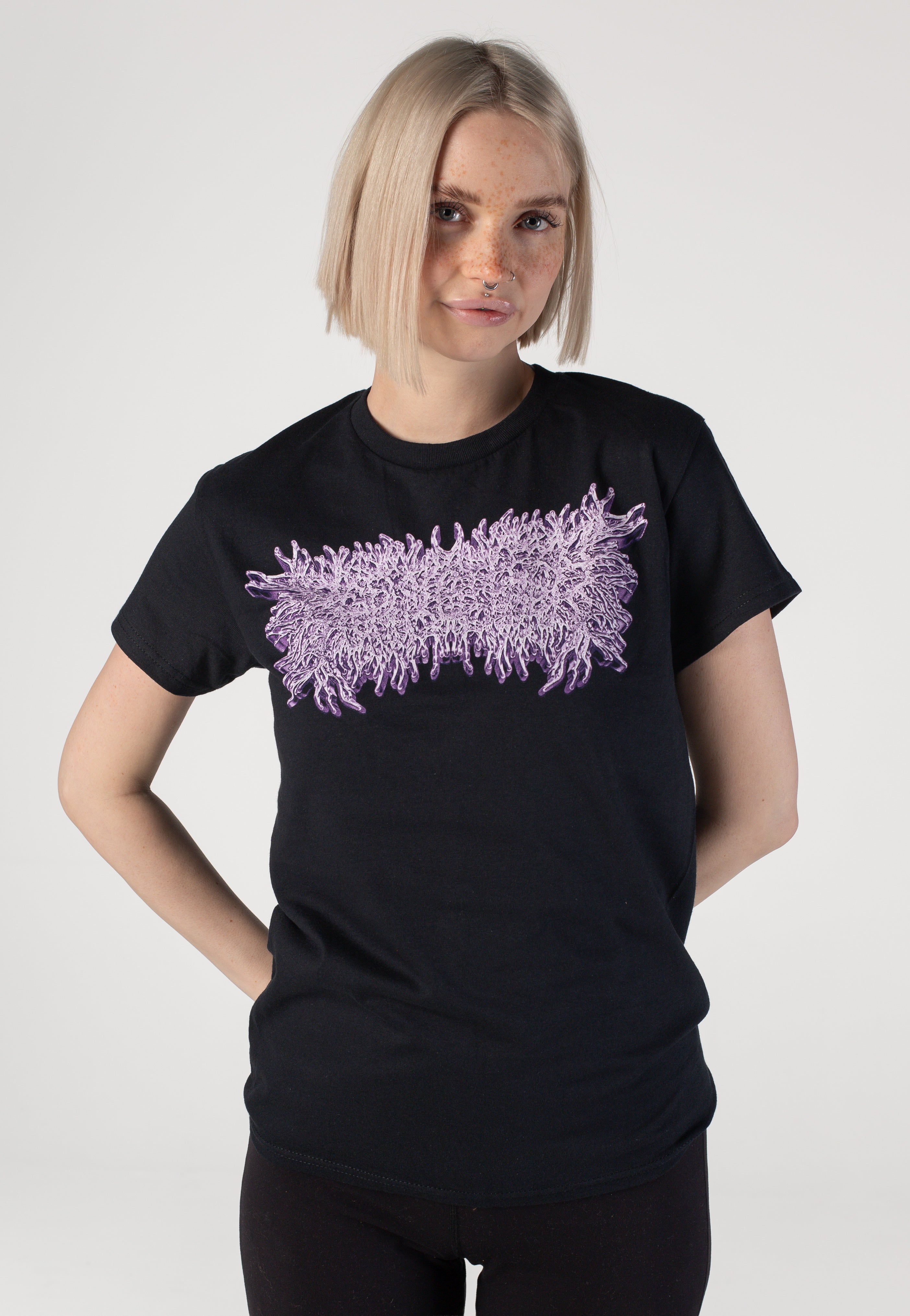 Peeling Flesh - Purple Chrome - T-Shirt | Women-Image