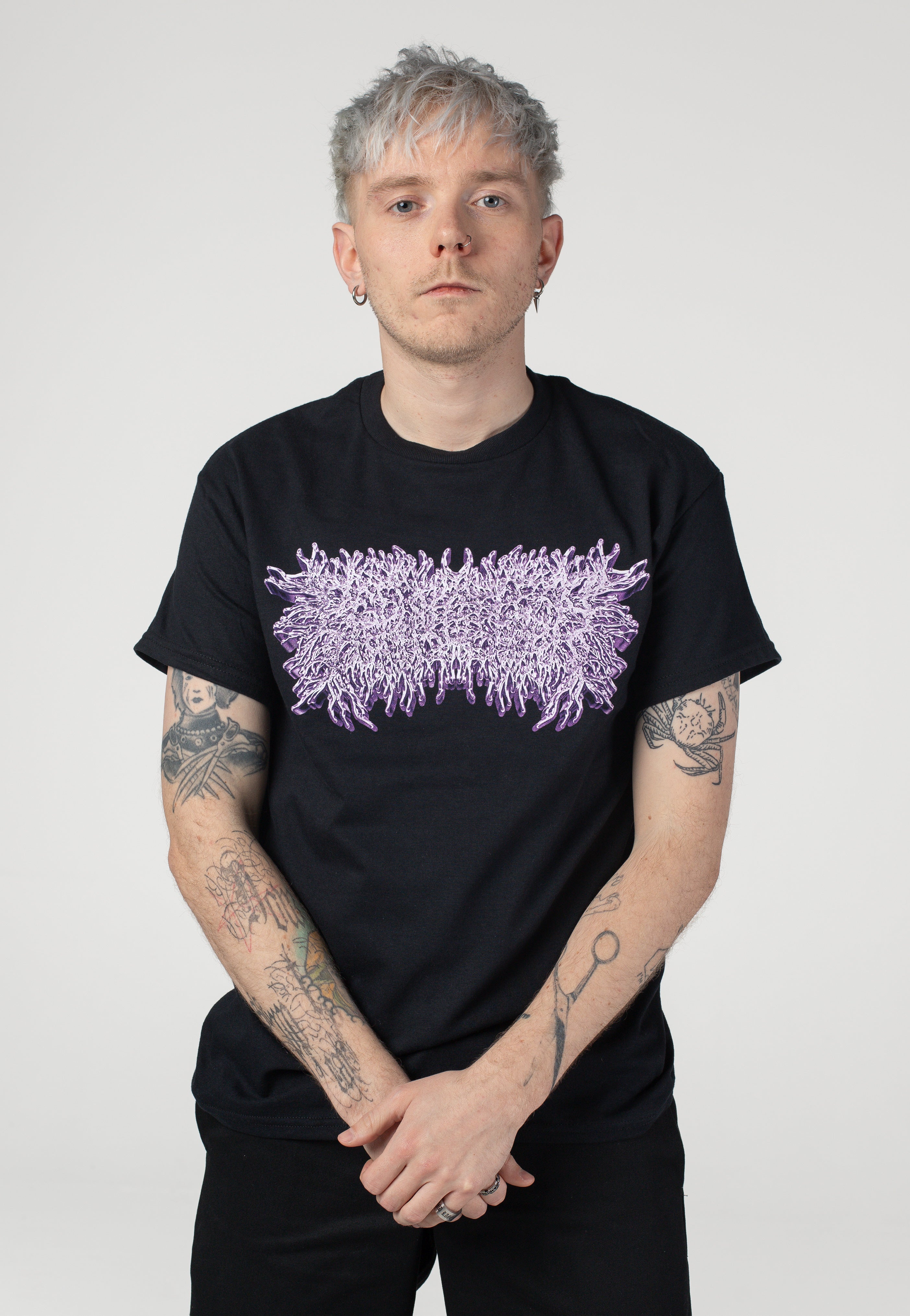 Peeling Flesh - Purple Chrome - T-Shirt | Men-Image