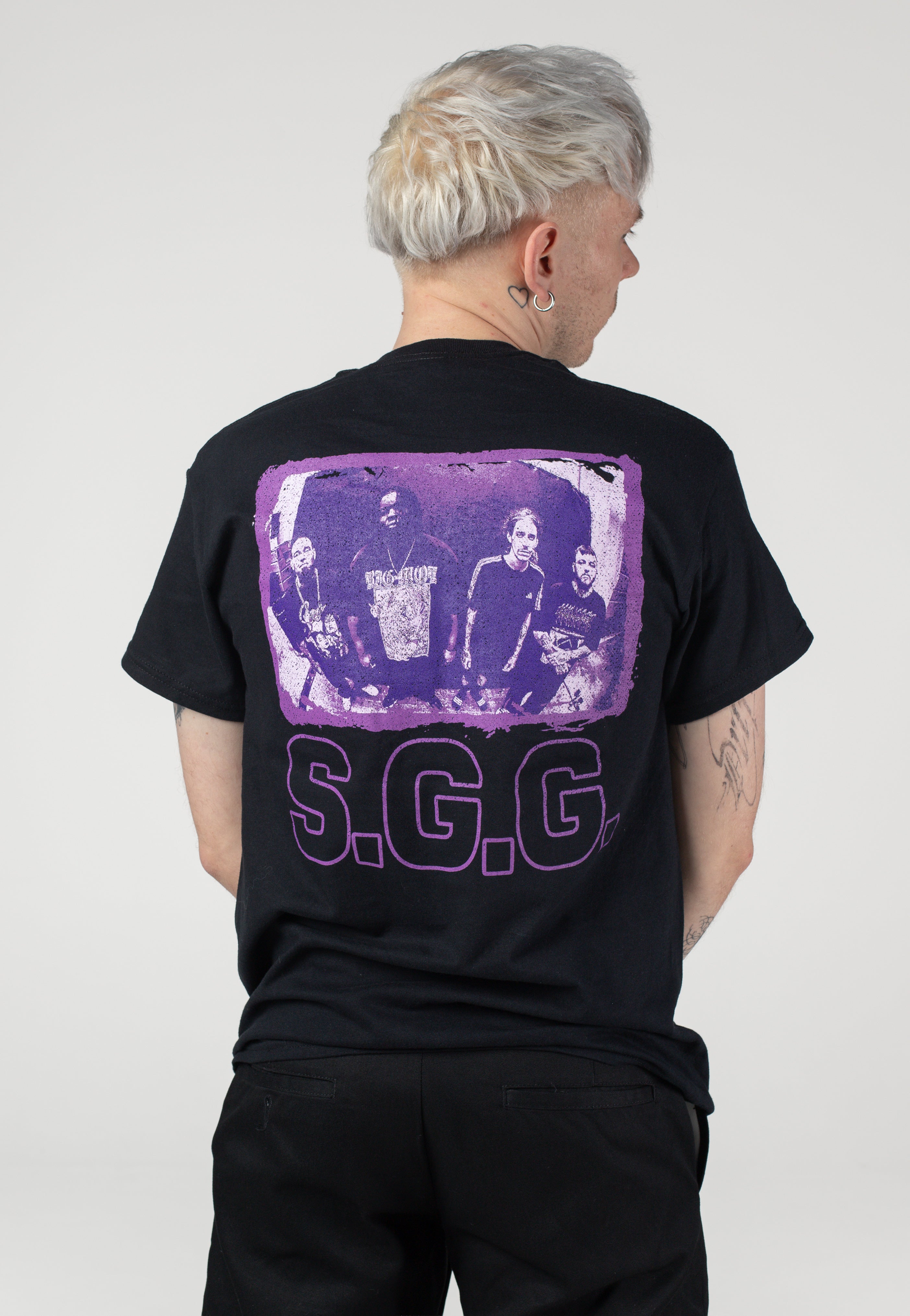 Peeling Flesh - Purple Chrome - T-Shirt | Men-Image