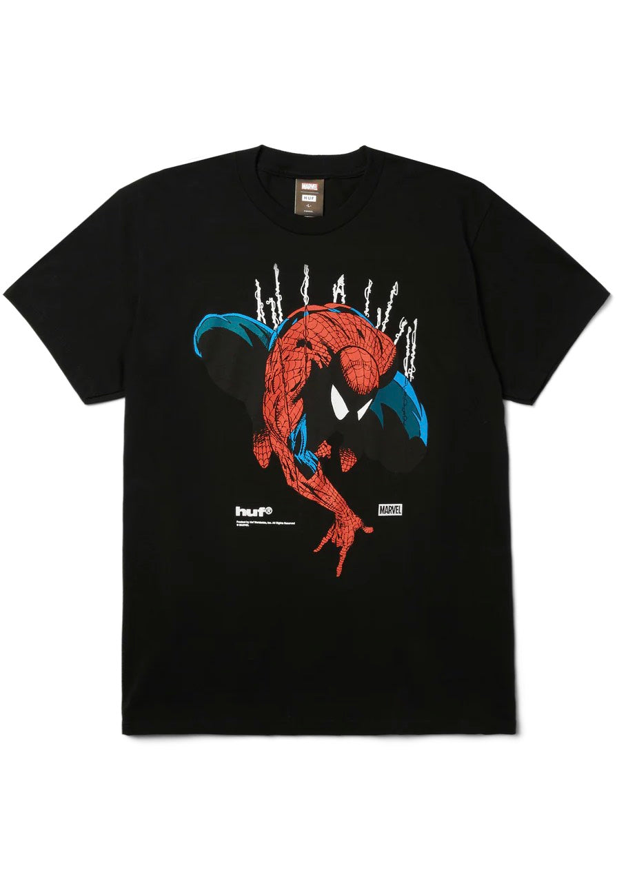 HUF x Spiderman - Perceptions Black - T-Shirt | Men-Image