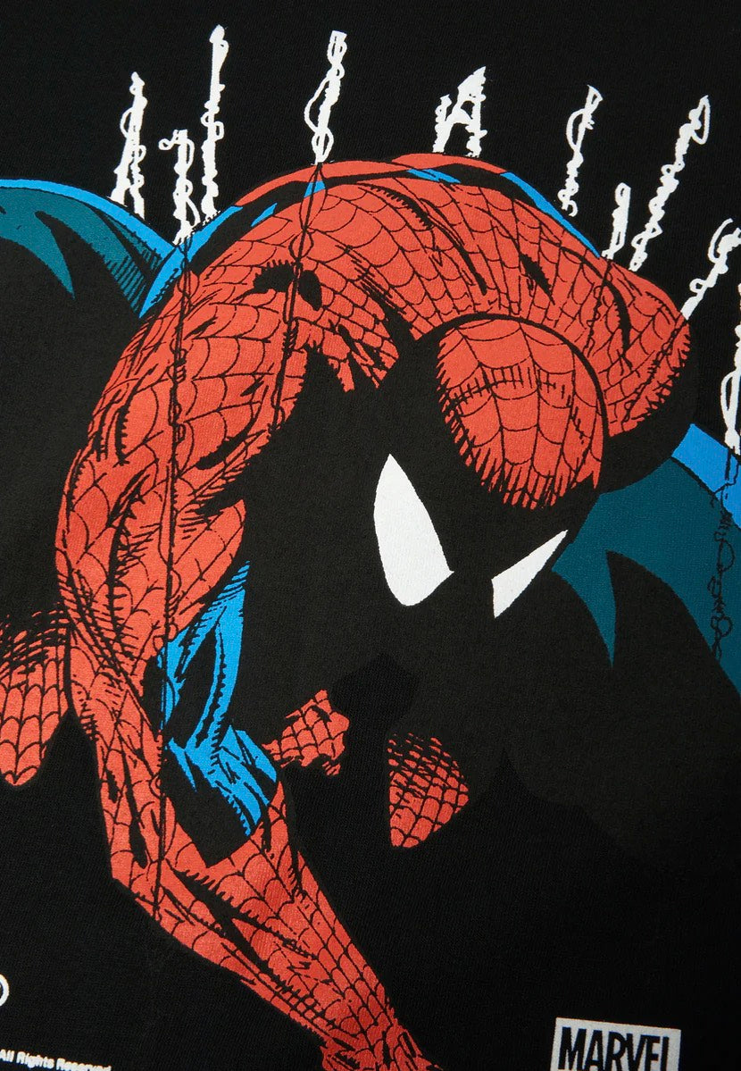 HUF x Spiderman - Perceptions Black - T-Shirt | Men-Image