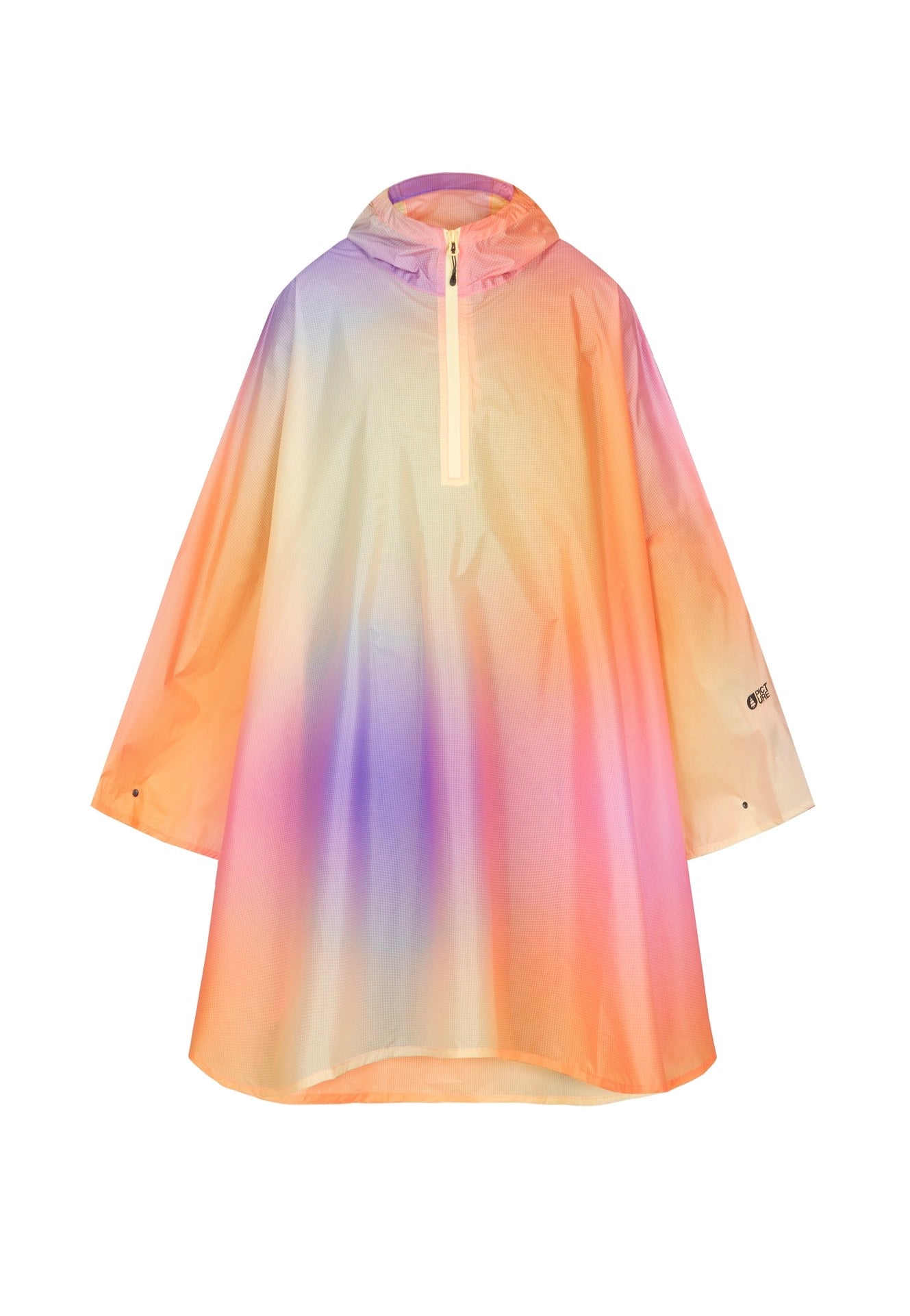Picture - Eyasi Gradient Print - Poncho | Men-Image