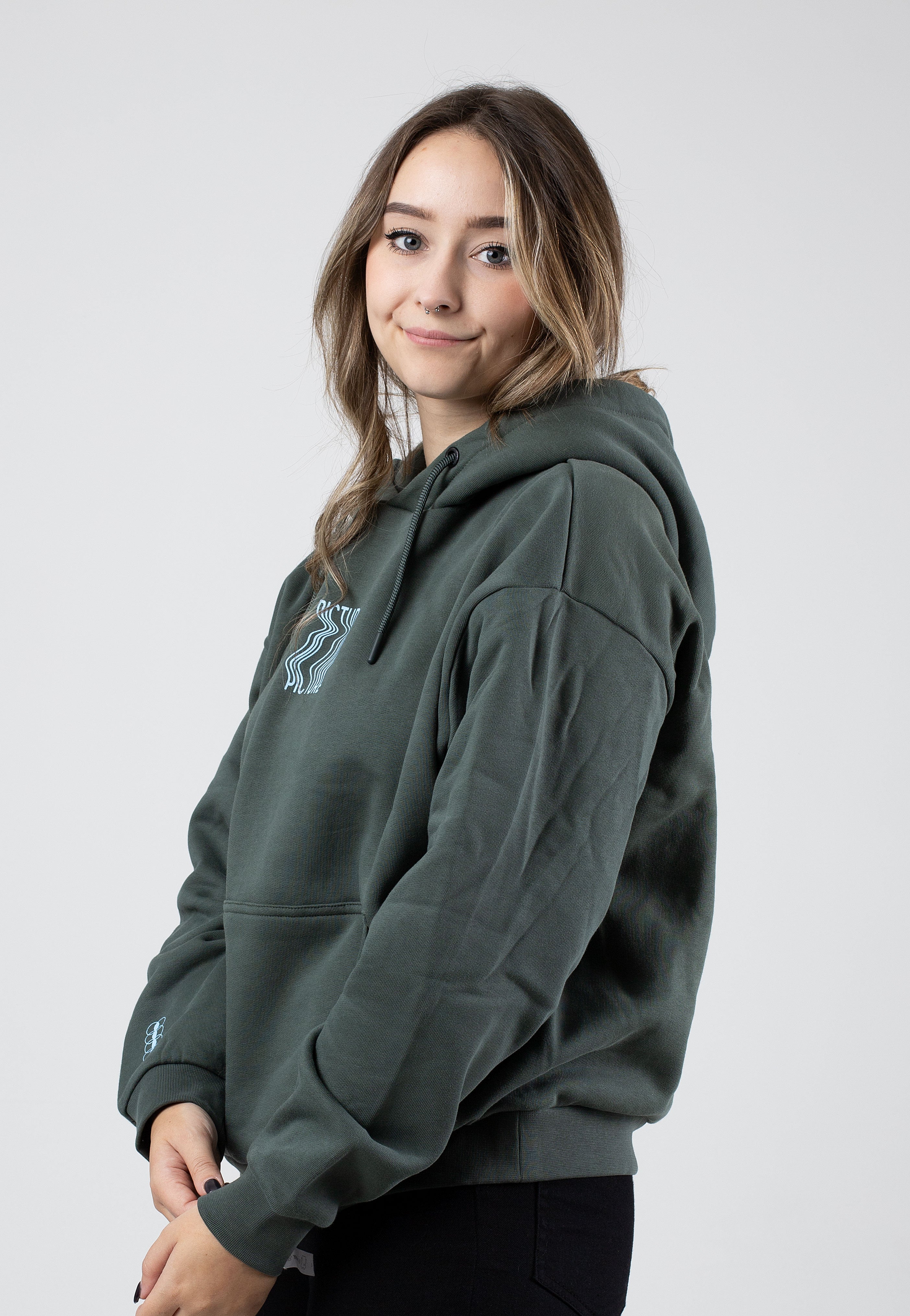 Picture - Hollma Concrete Grey - Hoodie | Women-Image