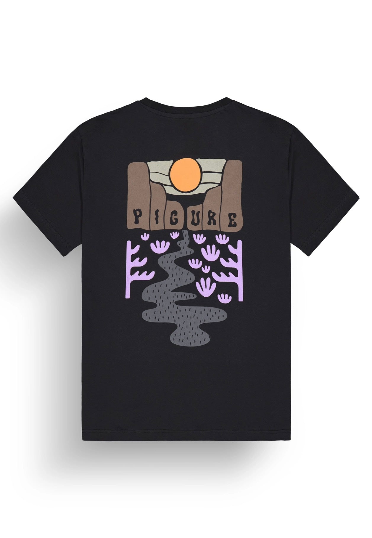 Picture - Ouvea Black - T-Shirt | Men-Image