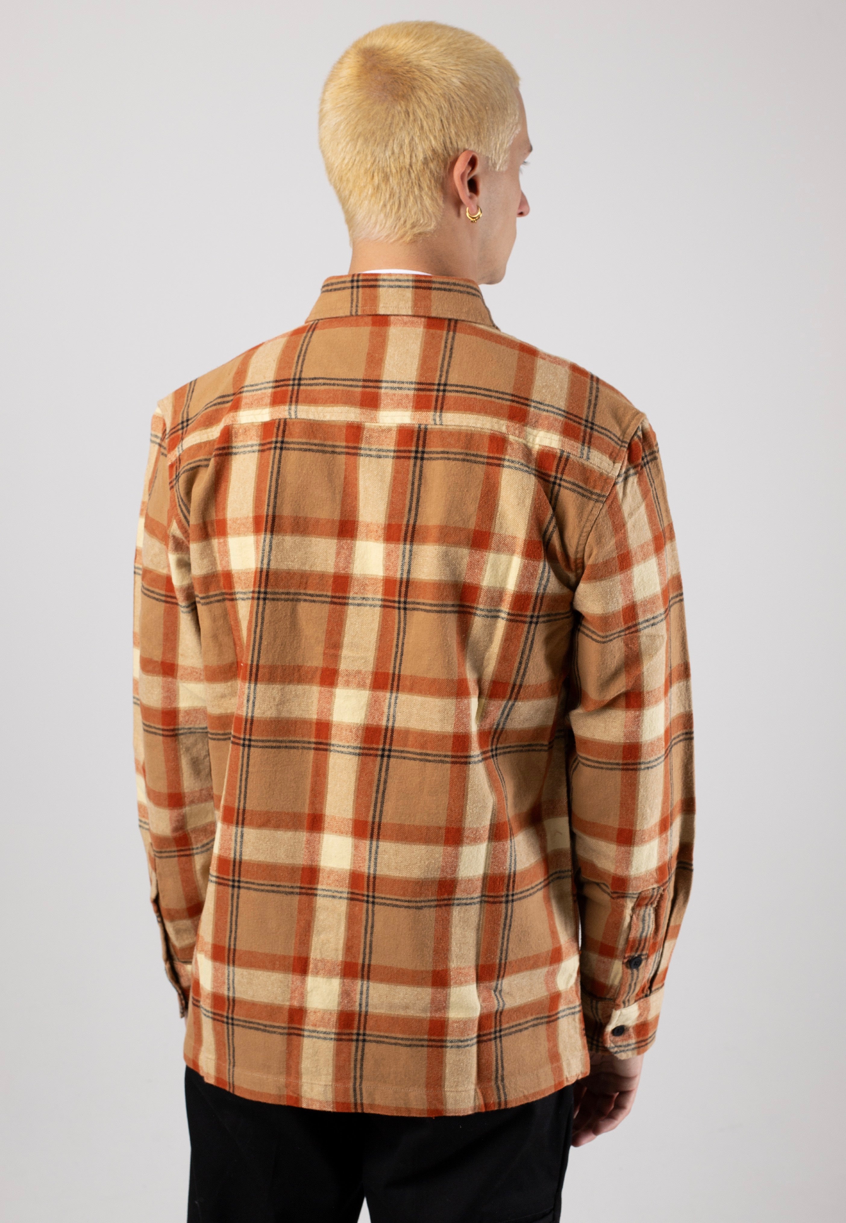 Picture - Relowa Plaid Wood Ash - Shirt | Men-Image