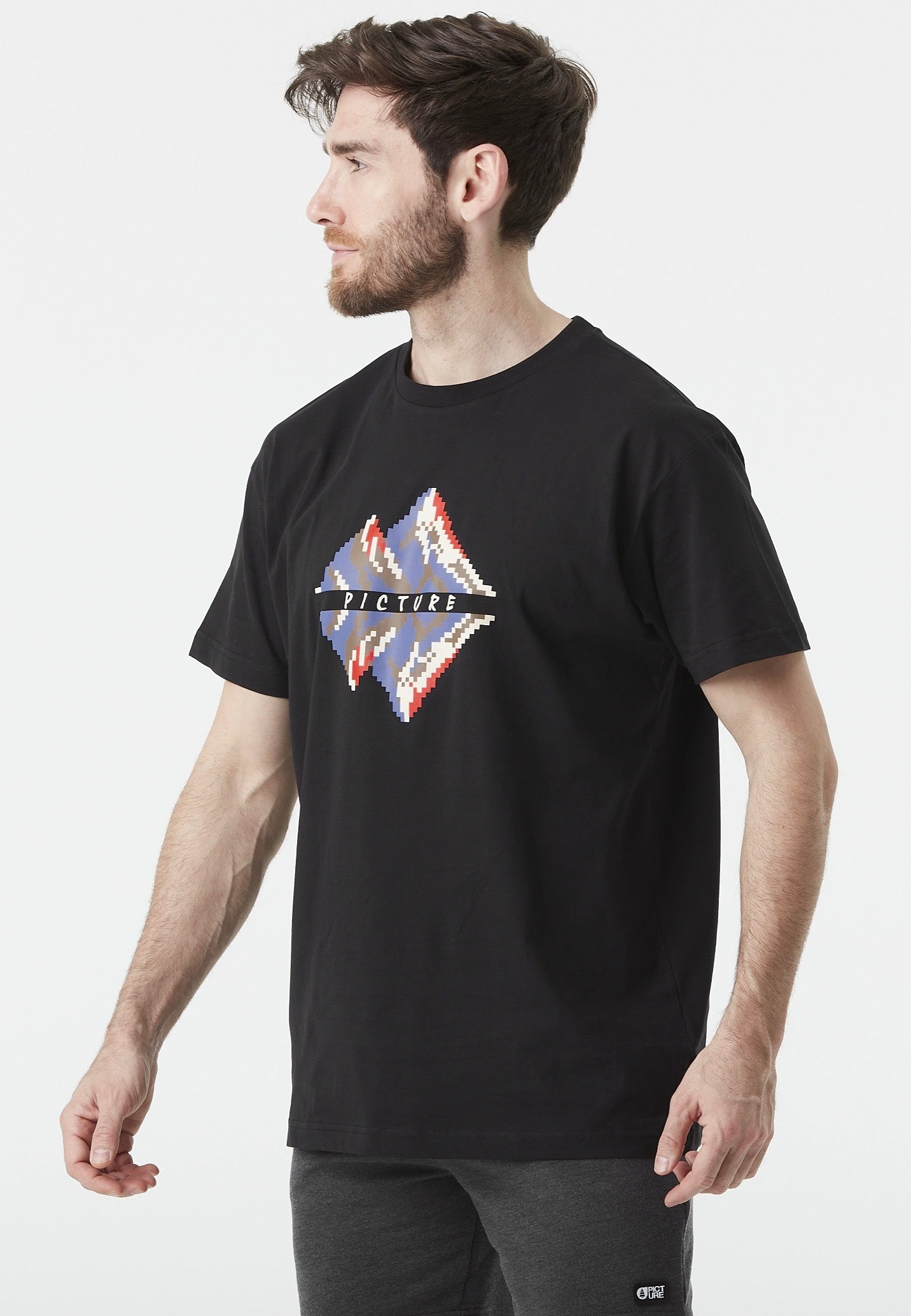 Picture - Taseko Black - T-Shirt | Men-Image
