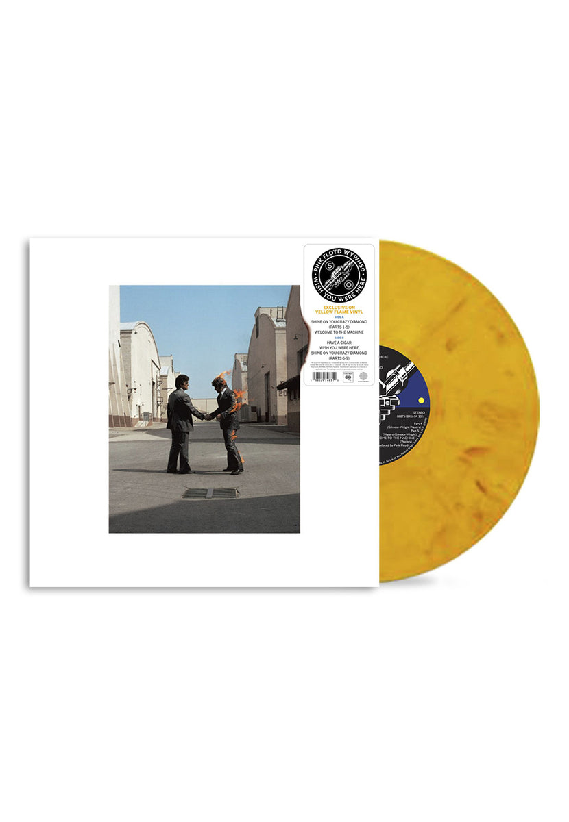 Pink Floyd Wish You Were Here (50th Anniversary) Yellow Flame