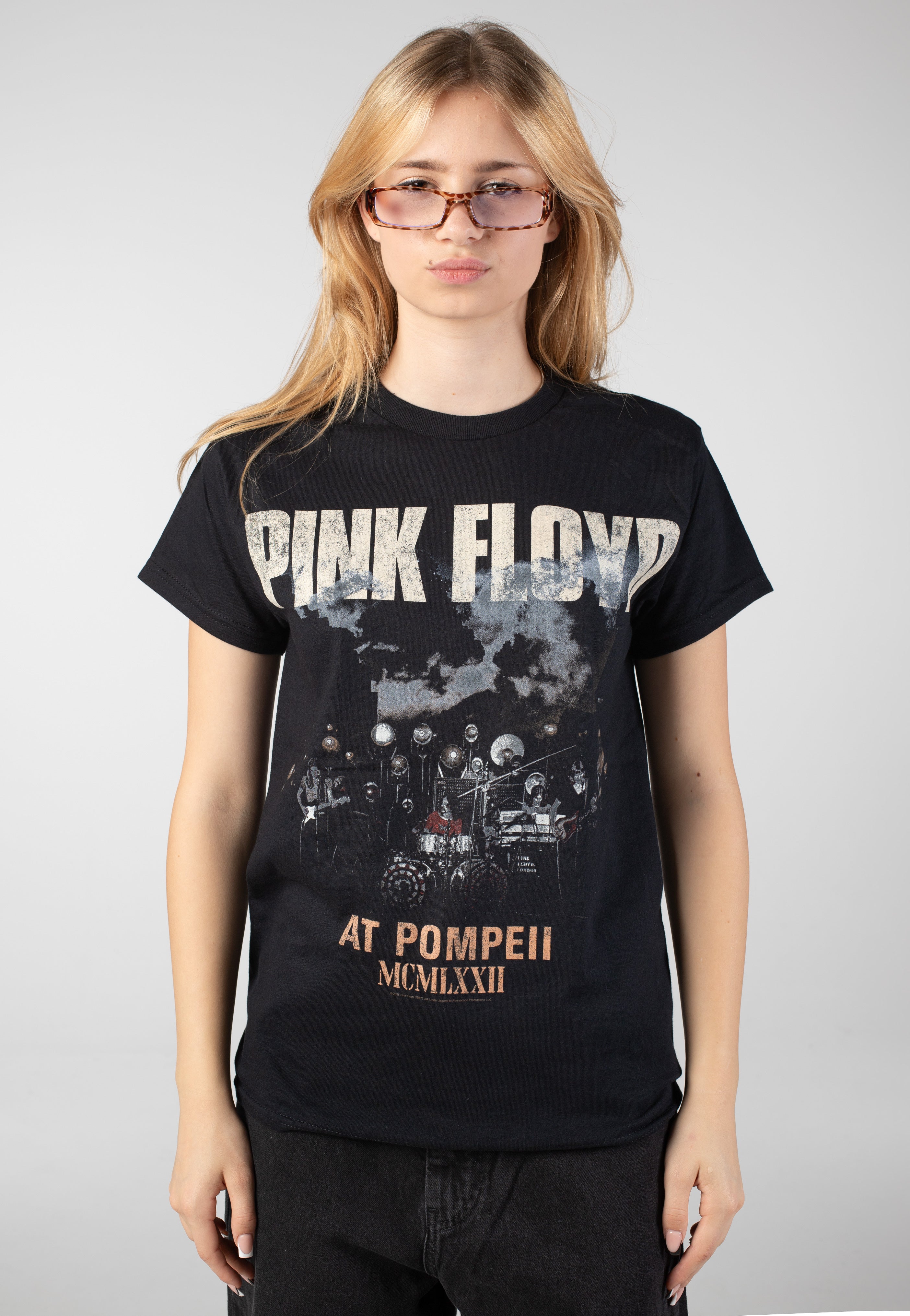 Pink Floyd - Pompeii Live Photo - T-Shirt | Women-Image
