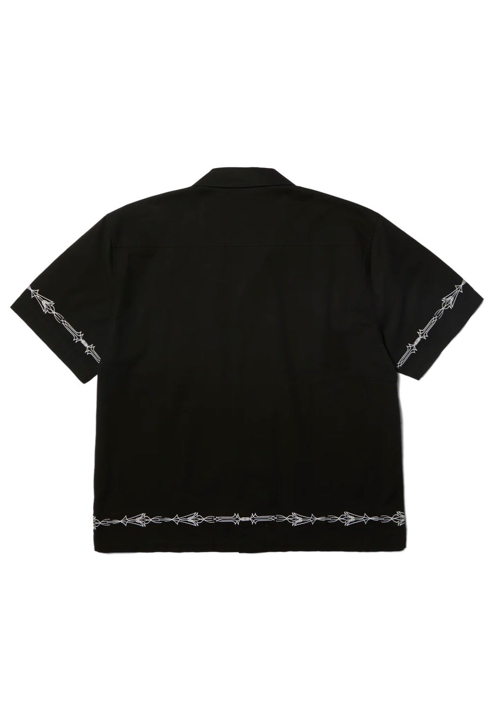 HUF - Pinstripe Emb Resort Black - Shirt | Men-Image