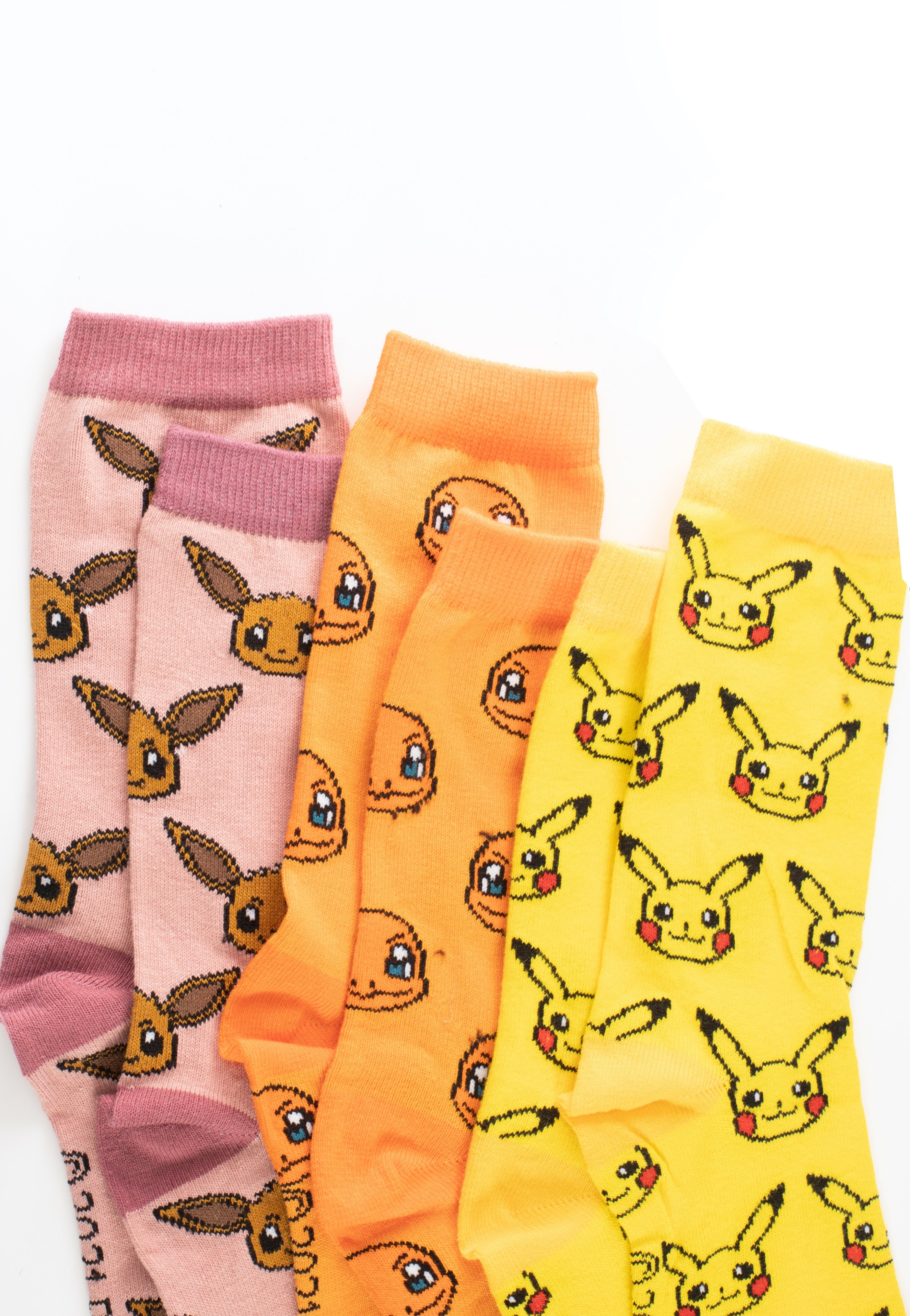 Pokémon - Crew 3 Pack Multicolor - Socks | Neutral-Image