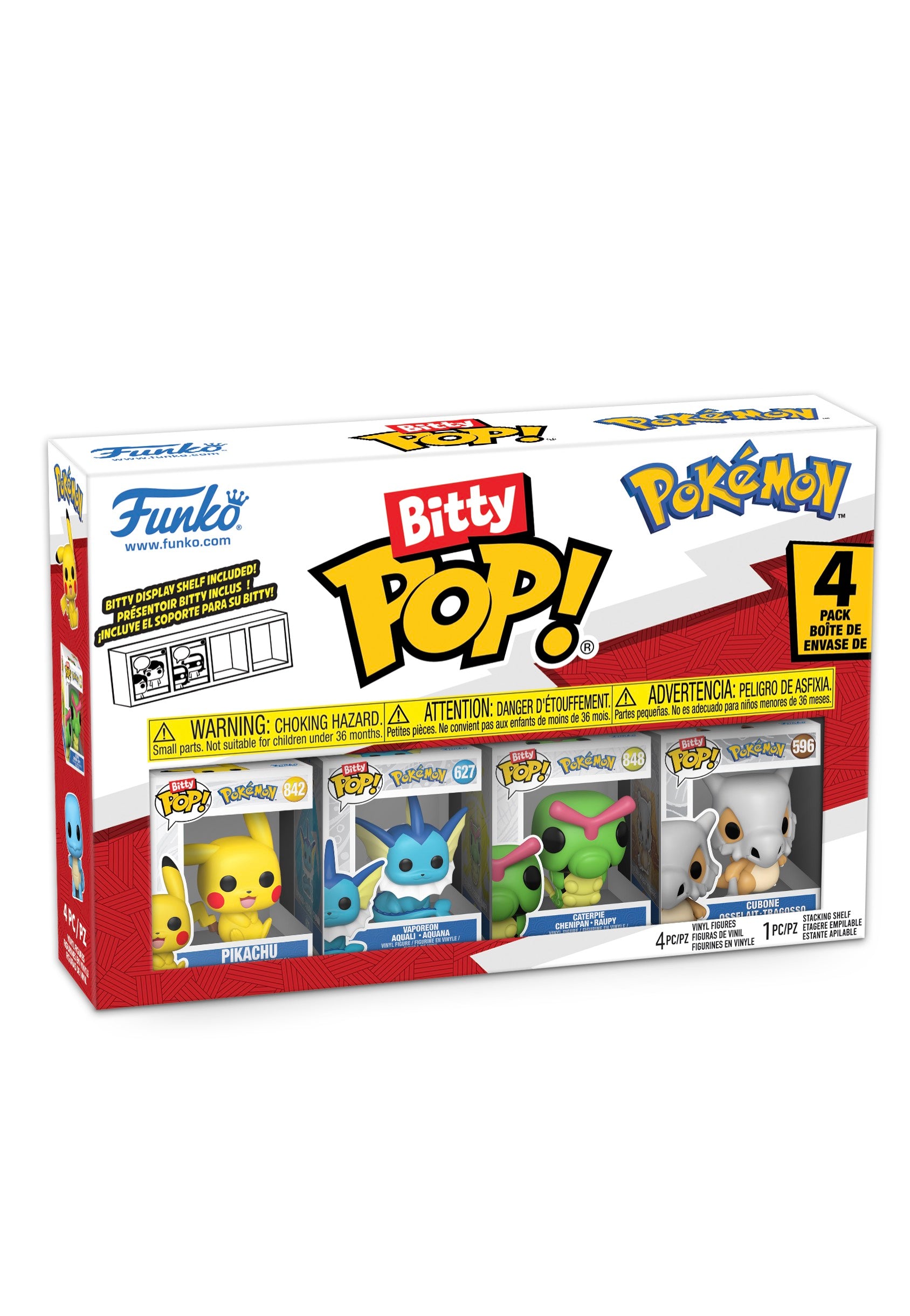 Pokémon Pikachu Bitty POP! 4PK - Funko Pop | Impericon