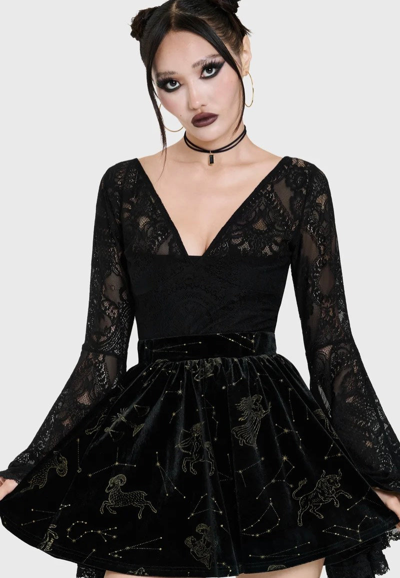 Killstar Polaris Night Mini Multi Skirt | Women-Image