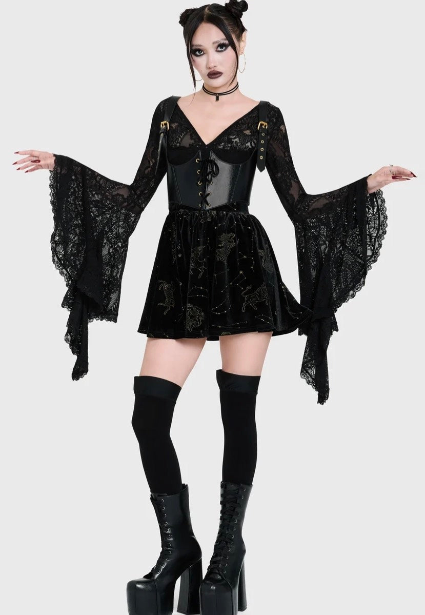 Killstar Polaris Night Mini Multi Skirt | Women-Image
