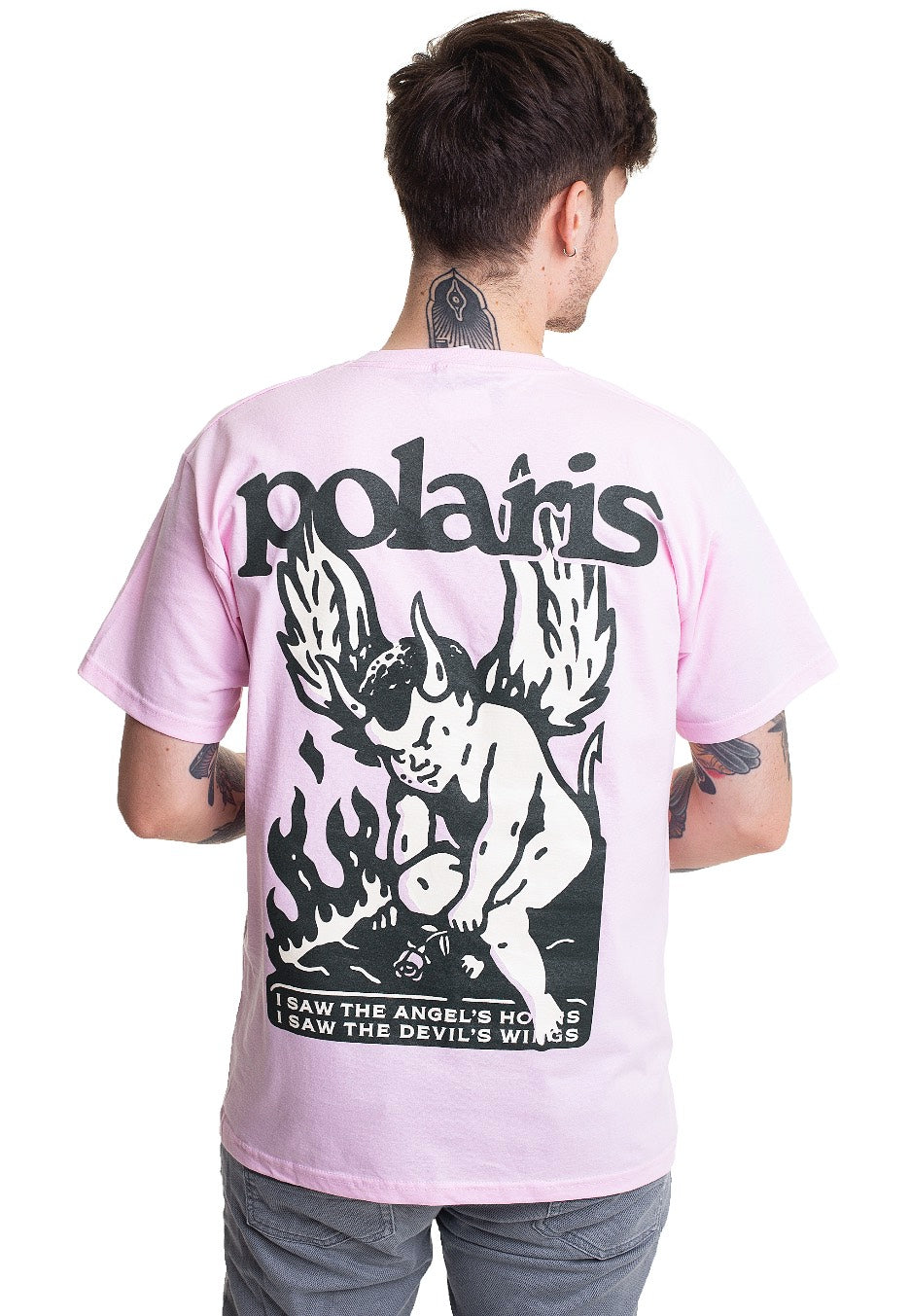 Polaris - Devil Wings Pink - T-Shirt | Men-Image