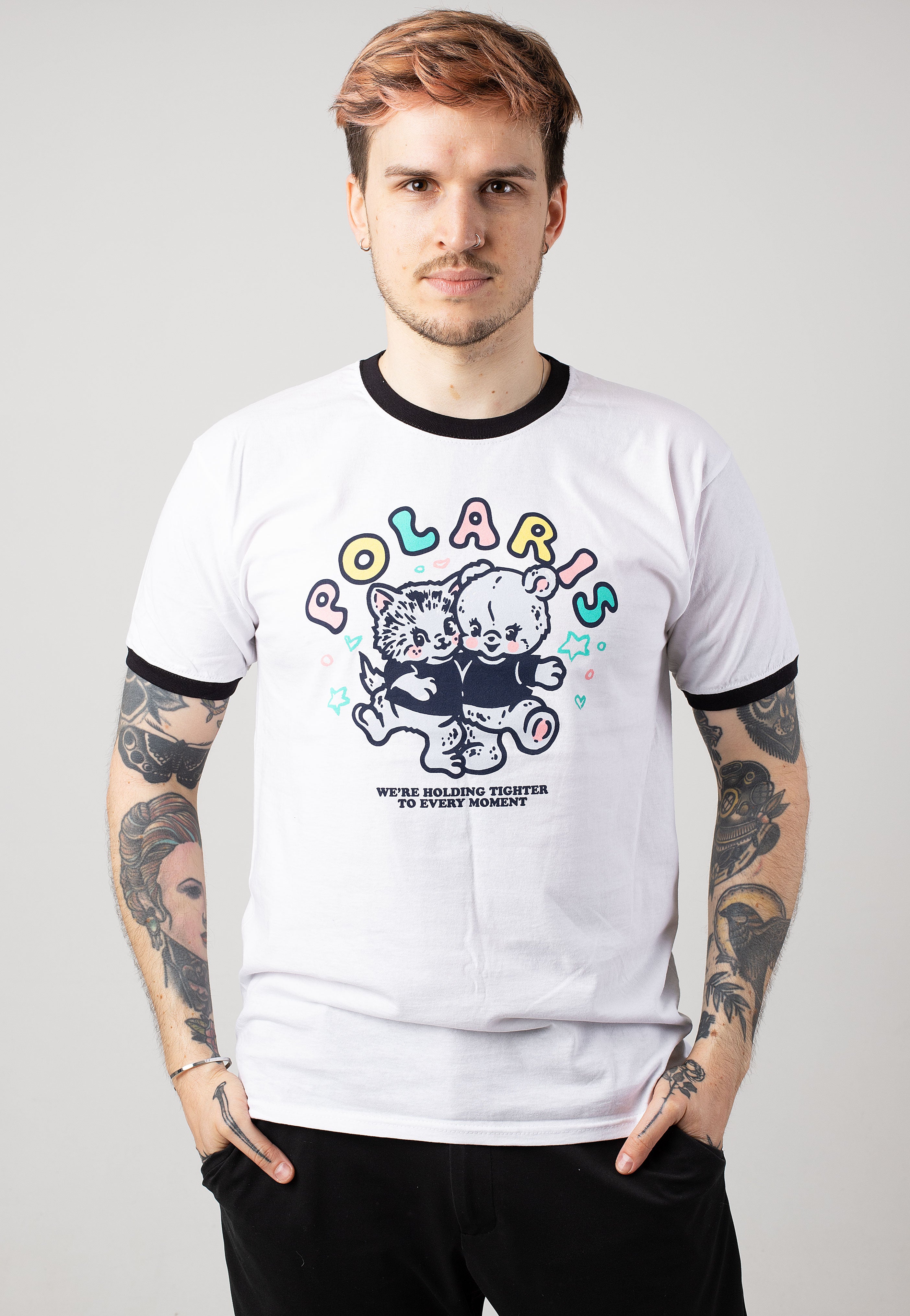 Polaris - Holding Tighter White Ringer - T-Shirt | Impericon