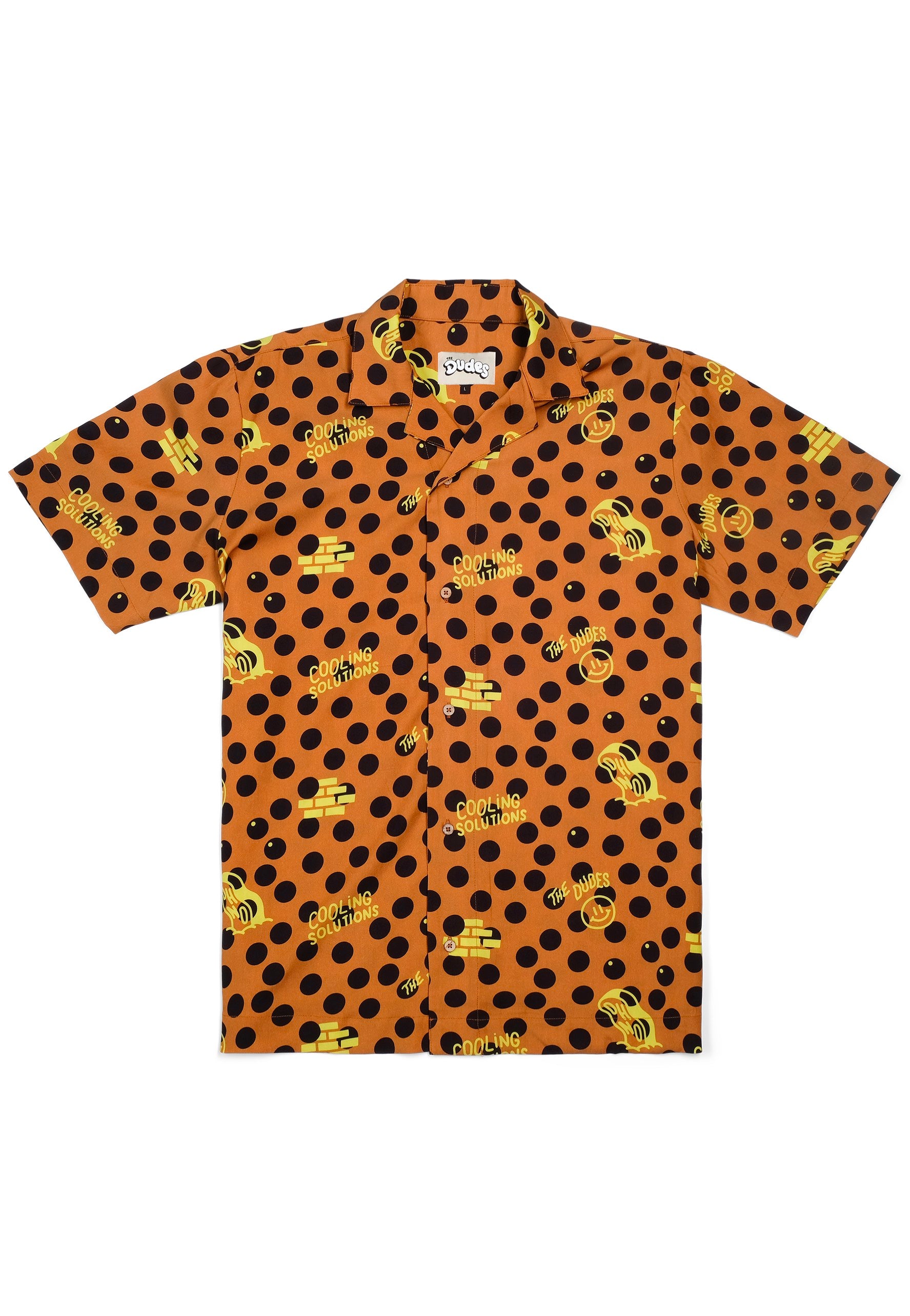 The Dudes - Polkadoods Hawaiian Orange - Shirt | Men-Image