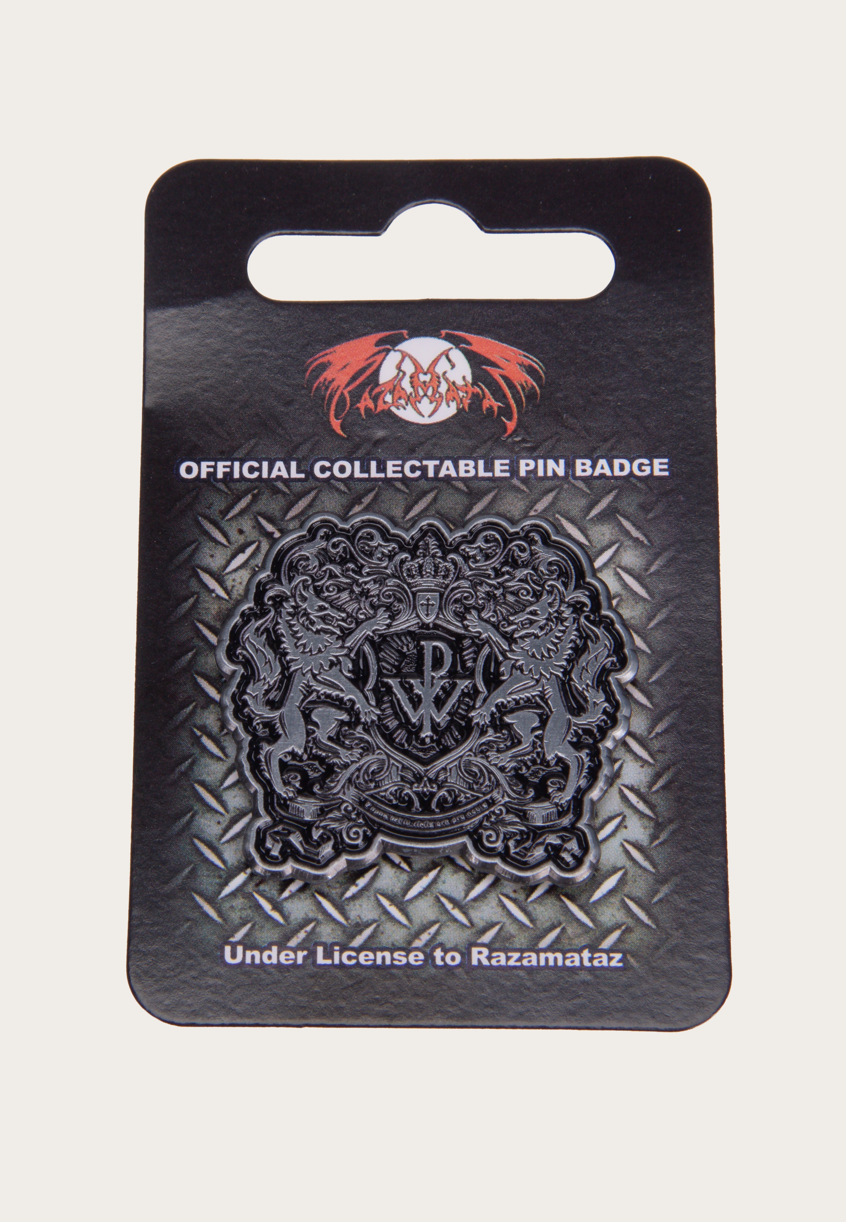 Powerwolf Crest Pin | Neutral-Image