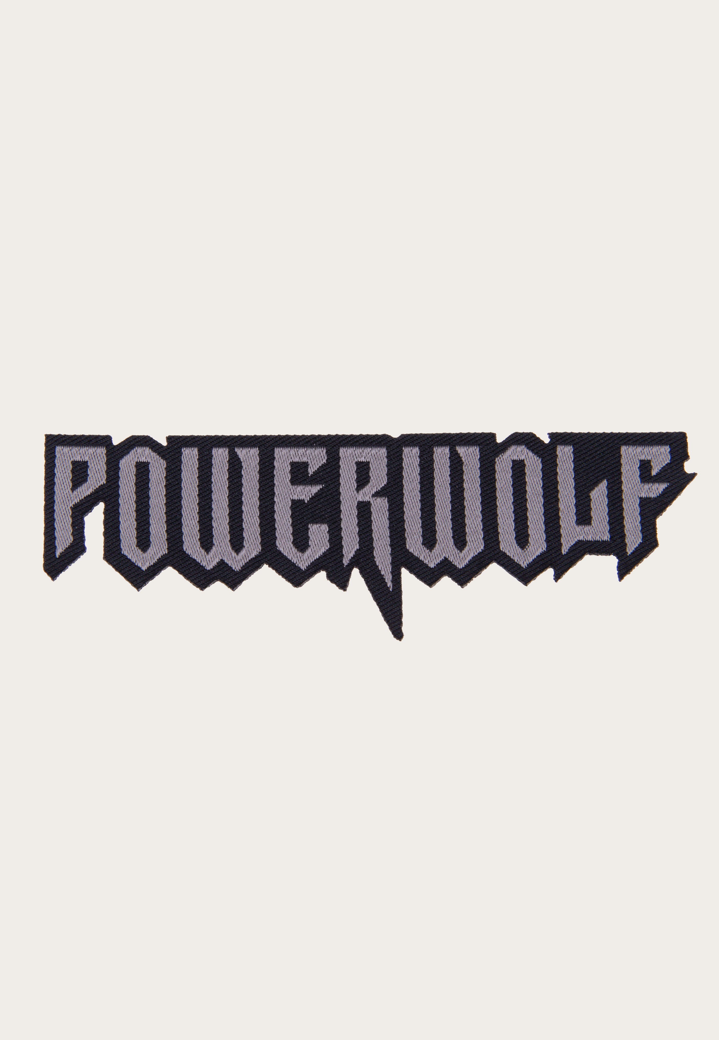 Powerwolf Logo Cut Out Parche | Neutral-Image