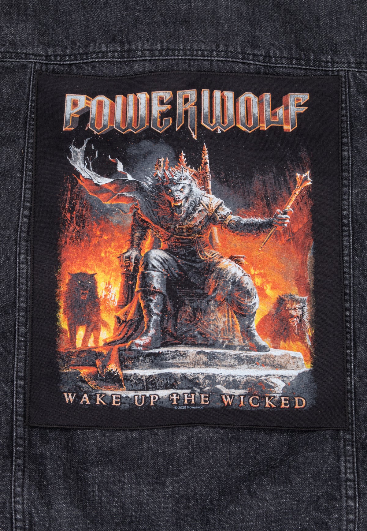 Powerwolf Wake Up The Wicked Patch dorsal | Neutral-Image