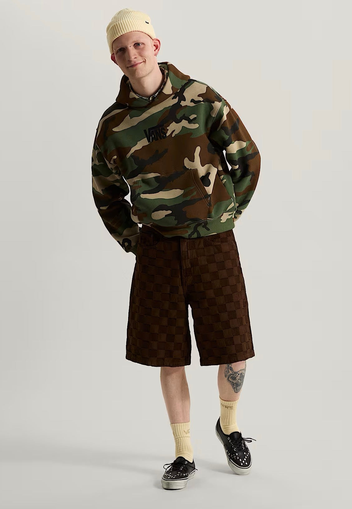 Vans Printed AOP Aluminum Hoodie | Men-Image