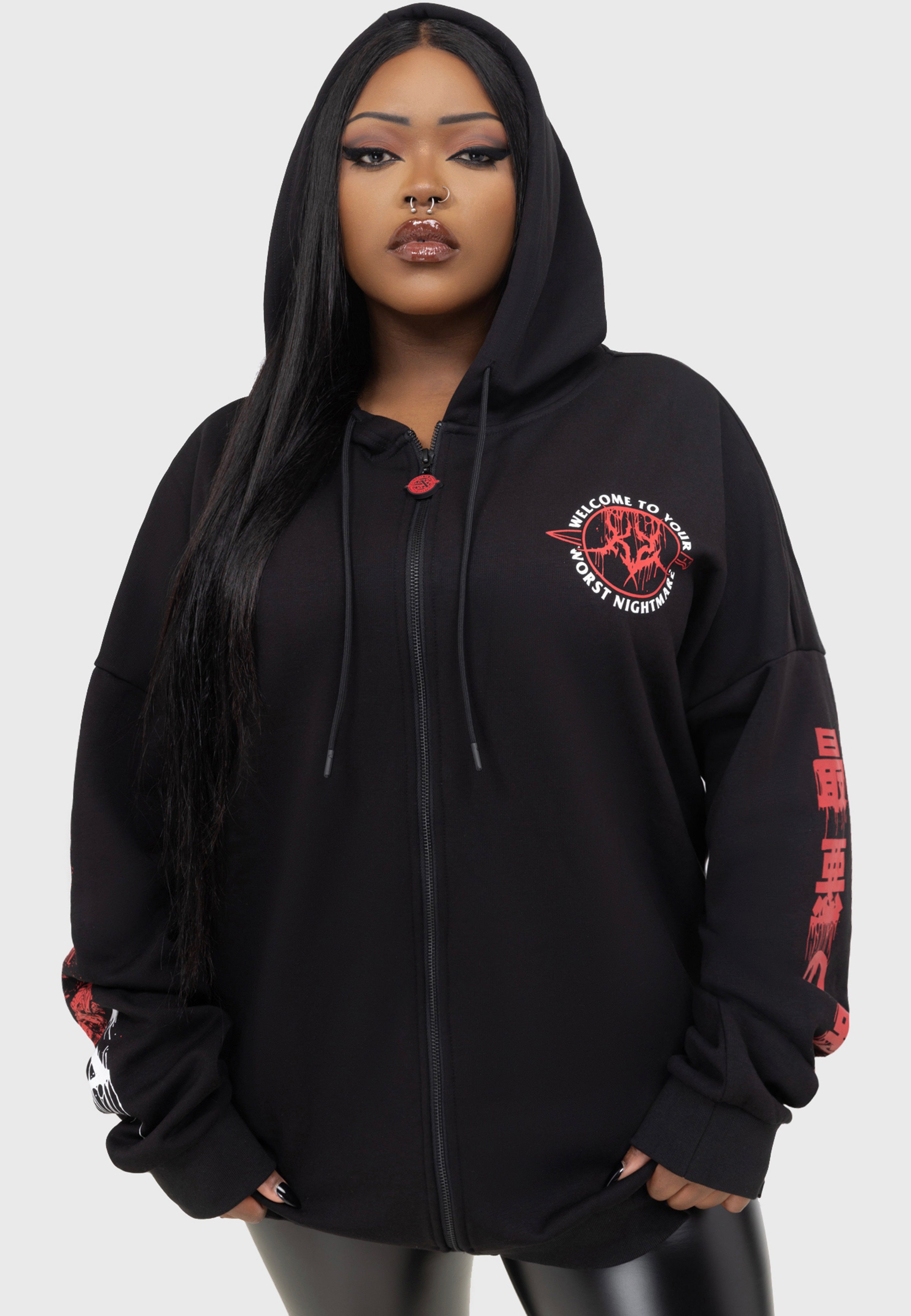 Killstar x Ice Nine Kills - Psychos Only - Hoodie | Women-Image