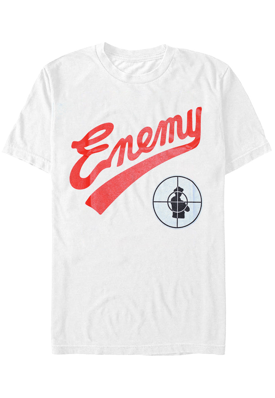 Public Enemy - Enemy Target White - T-Shirt | Neutral-Image