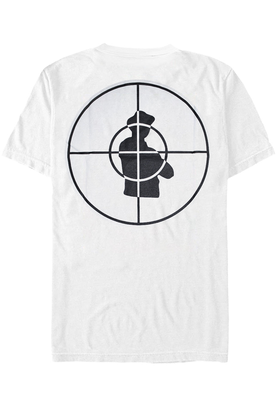 Public Enemy - Enemy Target White - T-Shirt | Impericon