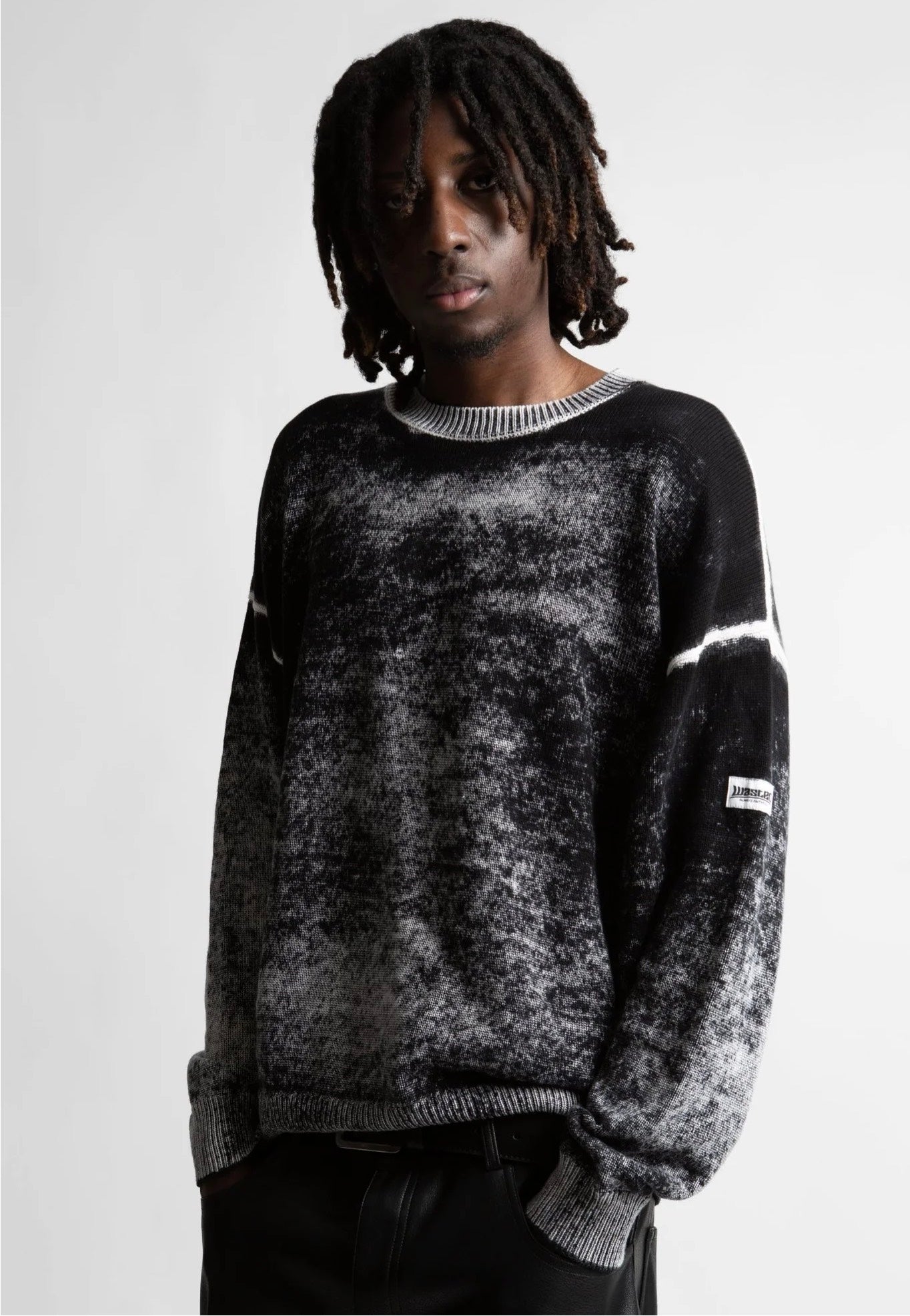 Wasted Paris - Ashes Faded Black - Sweater | Men-Image