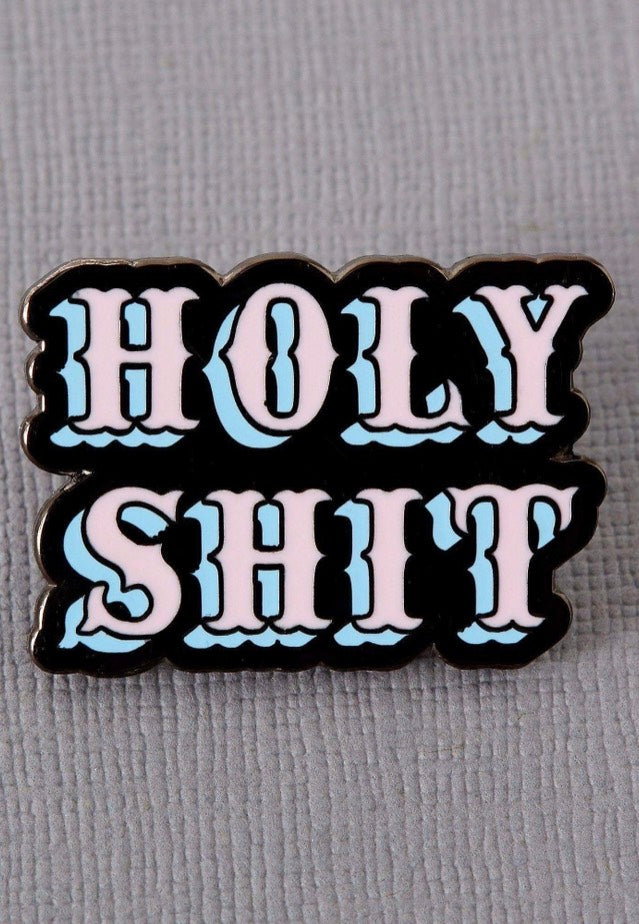 Punky Pins x Hello Kitty - Holy Shit Enamel - Pin | Neutral-Image
