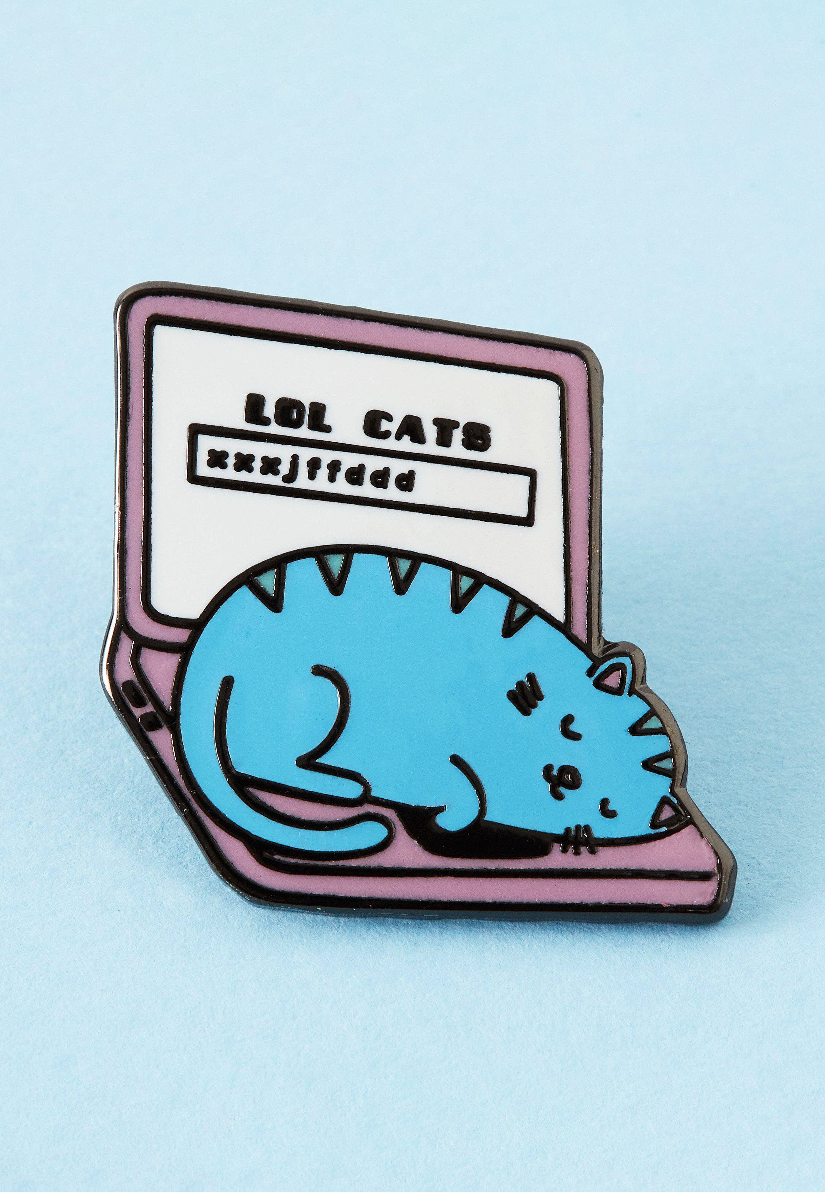 Punky Pins - LOL Cats Laptop - Pin | Neutral-Image