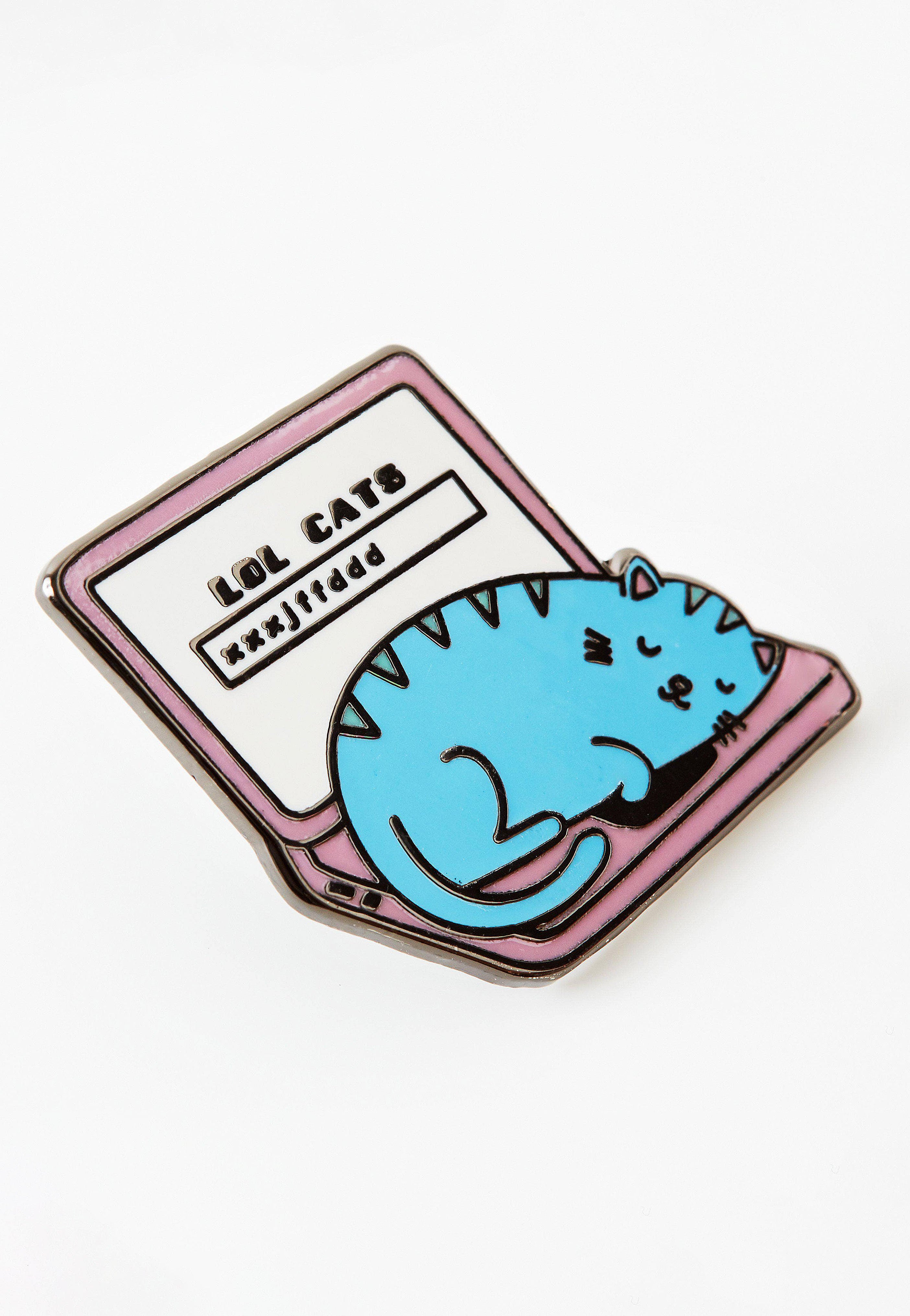 Punky Pins - LOL Cats Laptop - Pin | Neutral-Image