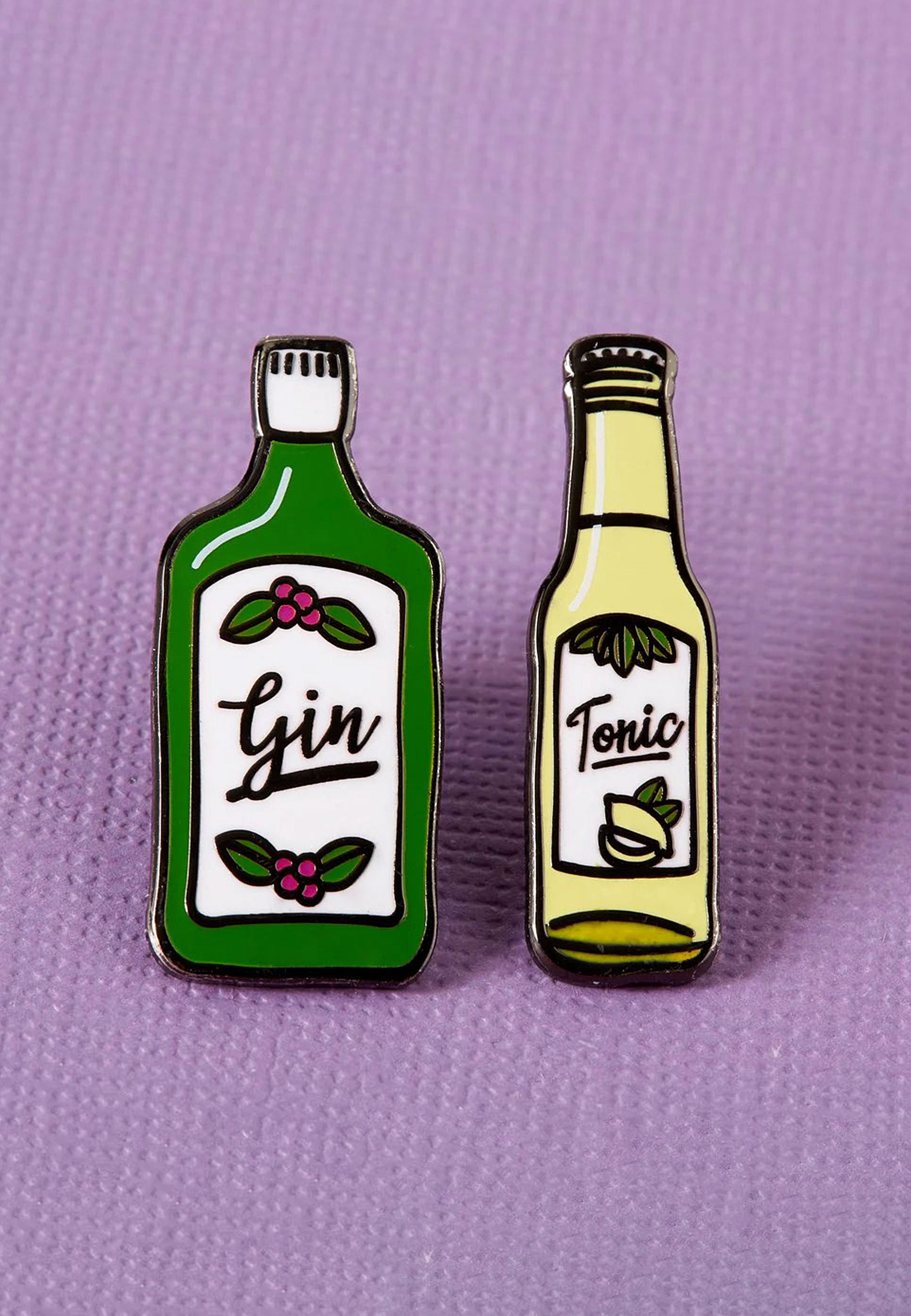 Punky Pins - Gin And Tonic Enamel - Pin | Neutral-Image