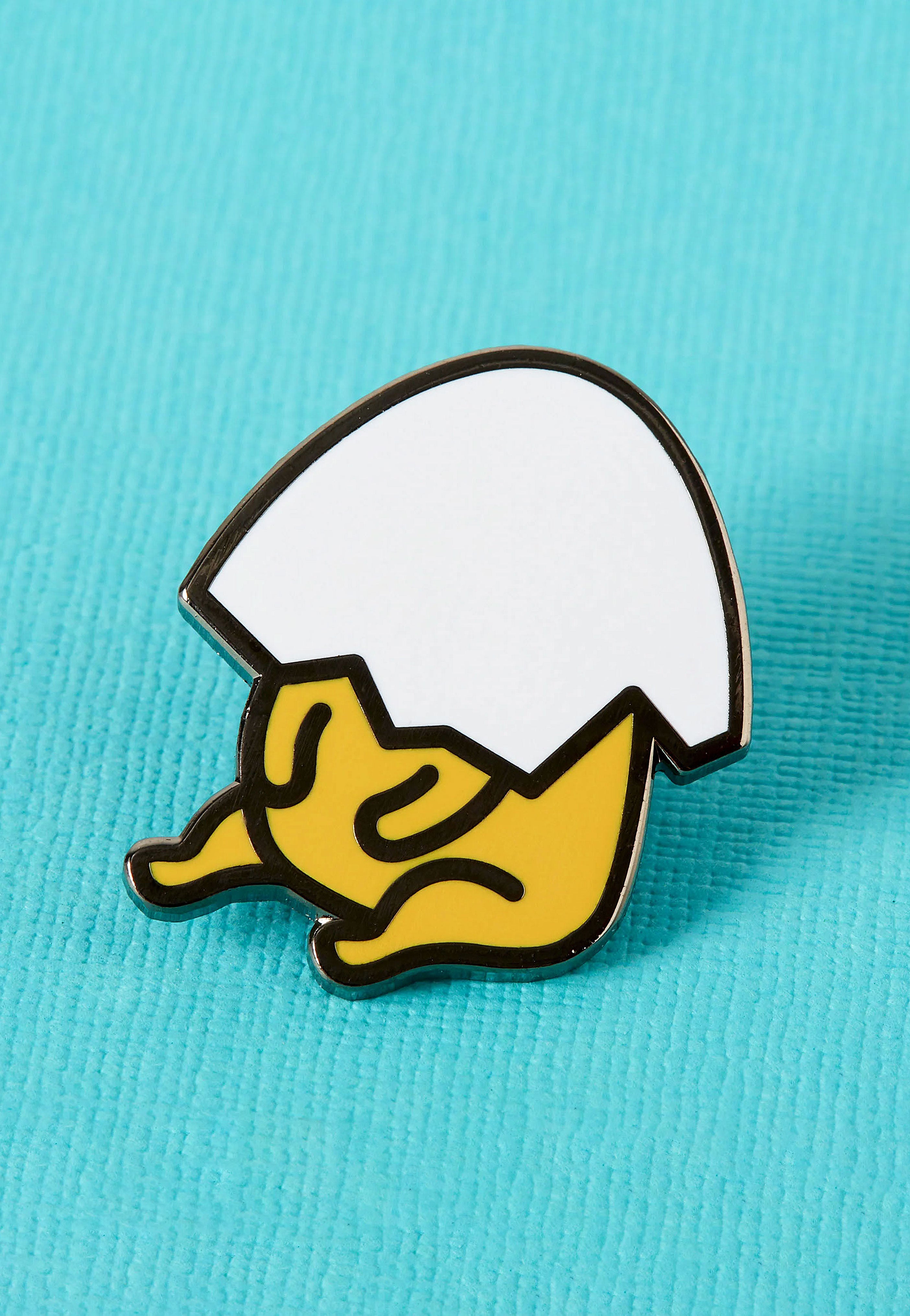 Punky Pins - Gudetama Nope Enamel - Pin | Neutral-Image