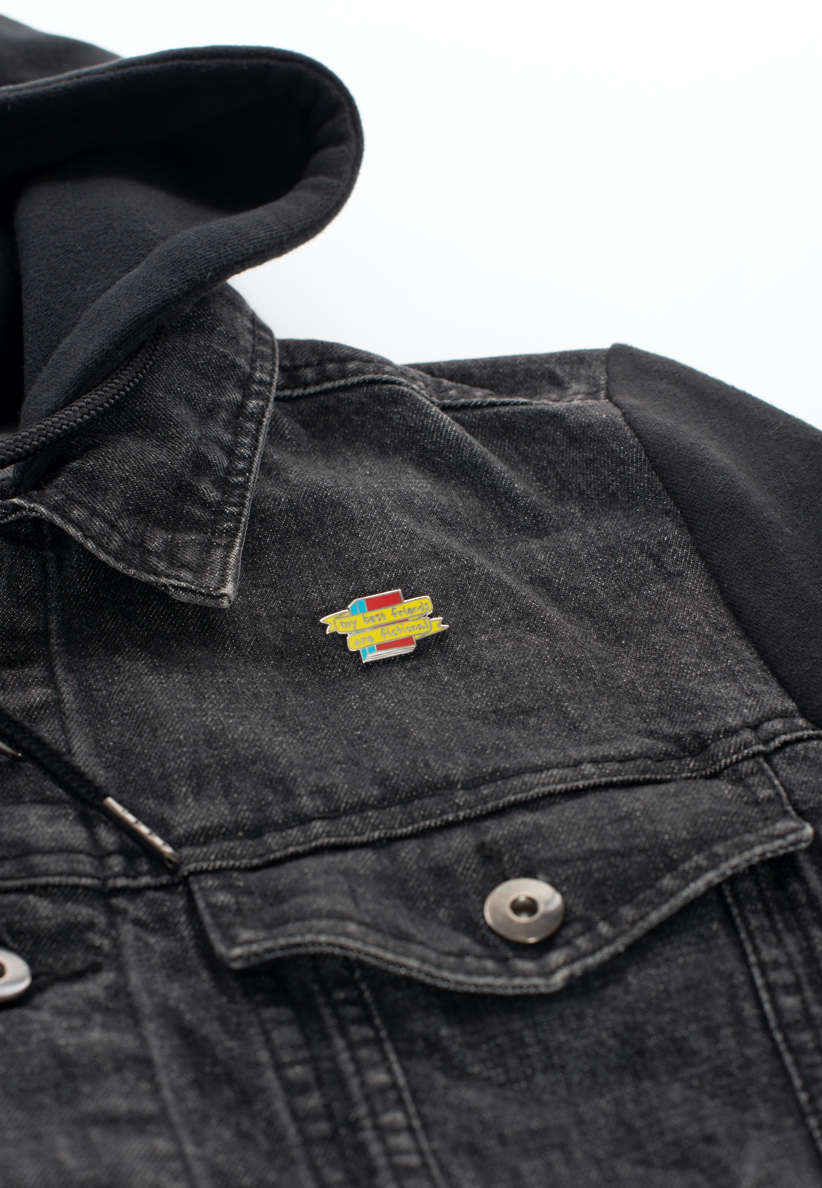Punky Pins - My Best Friends Are Fictional - Pin | Neutral-Image