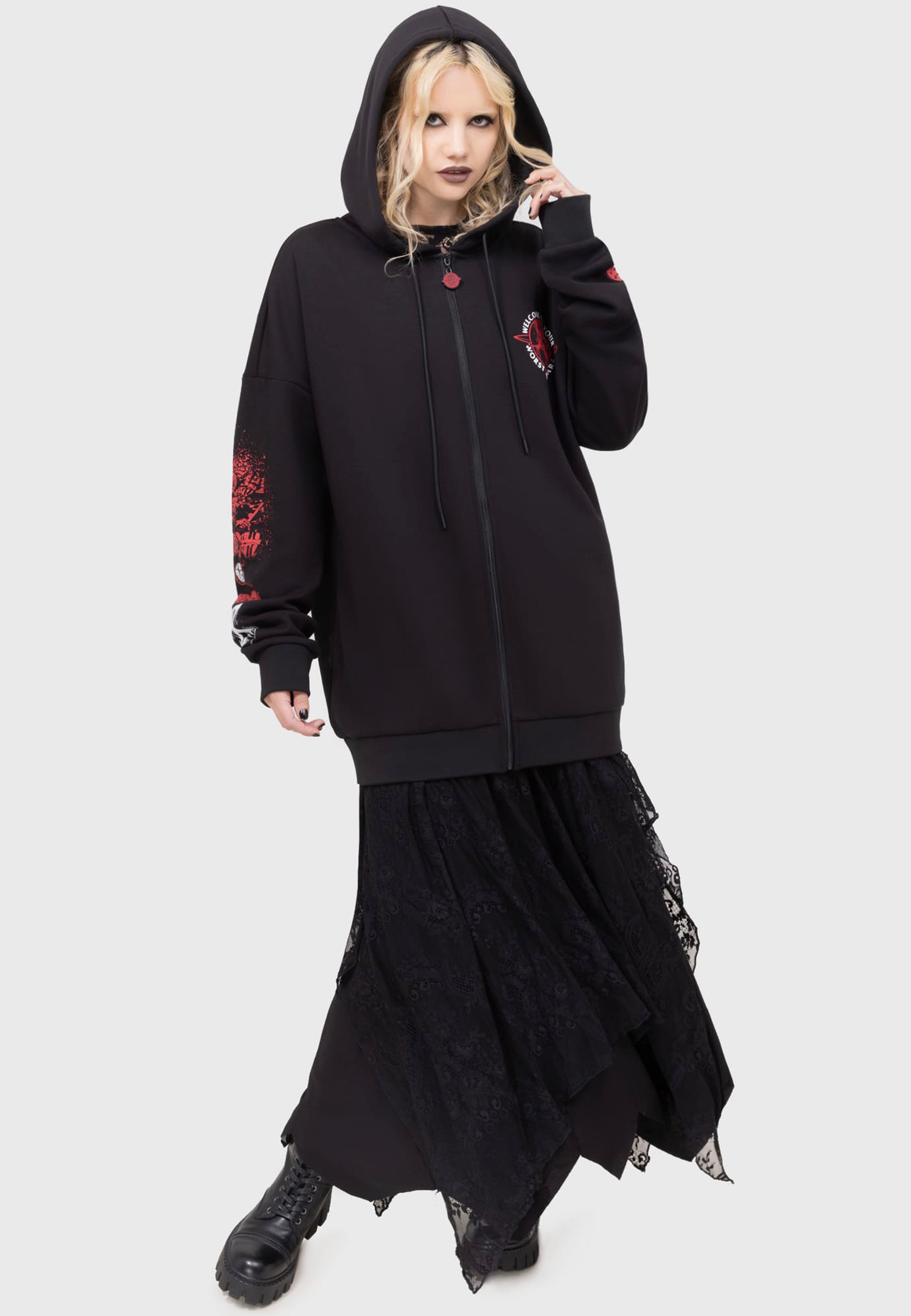 Killstar x Ice Nine Kills - Psychos Only - Hoodie | Women-Image